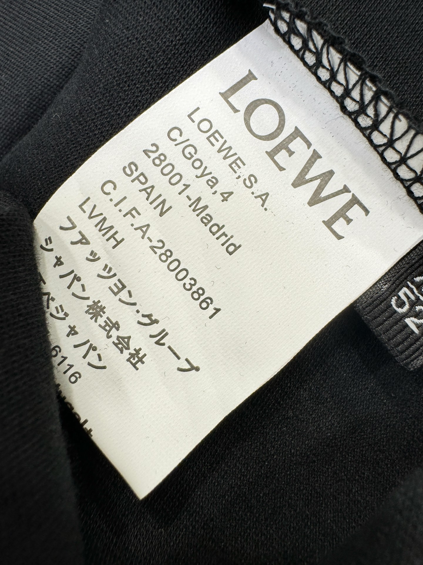 LOEWE罗意威 2026新款短袖T恤！走秀图案时尚休闲短袖T恤衫！设计logo设计！极具设计精选客供面