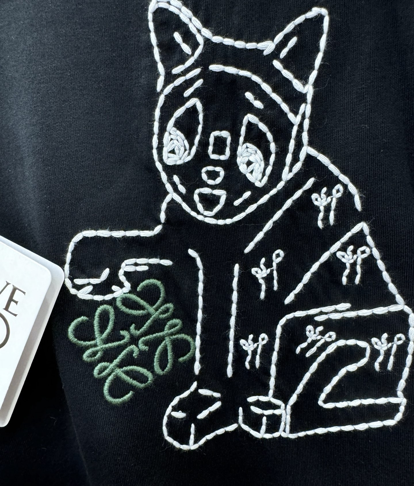 LOEWE罗意威 2026新款短袖T恤！走秀图案时尚休闲短袖T恤衫！设计logo设计！极具设计精选客供面