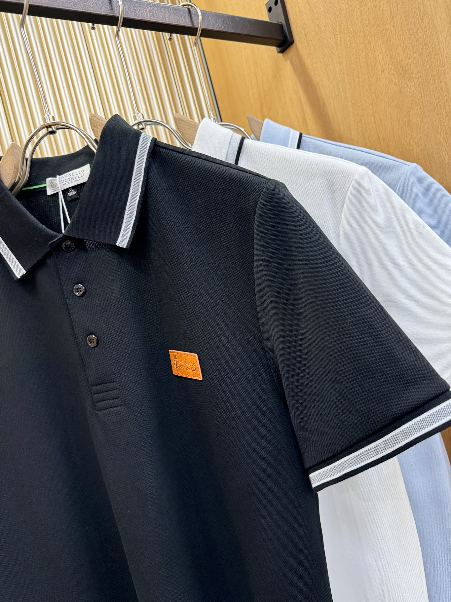 BC布鲁提 2026春夏新款首发专柜最新款翻领短袖，珠地丝光棉面料，高端订制 设计前卫时尚！品牌logo