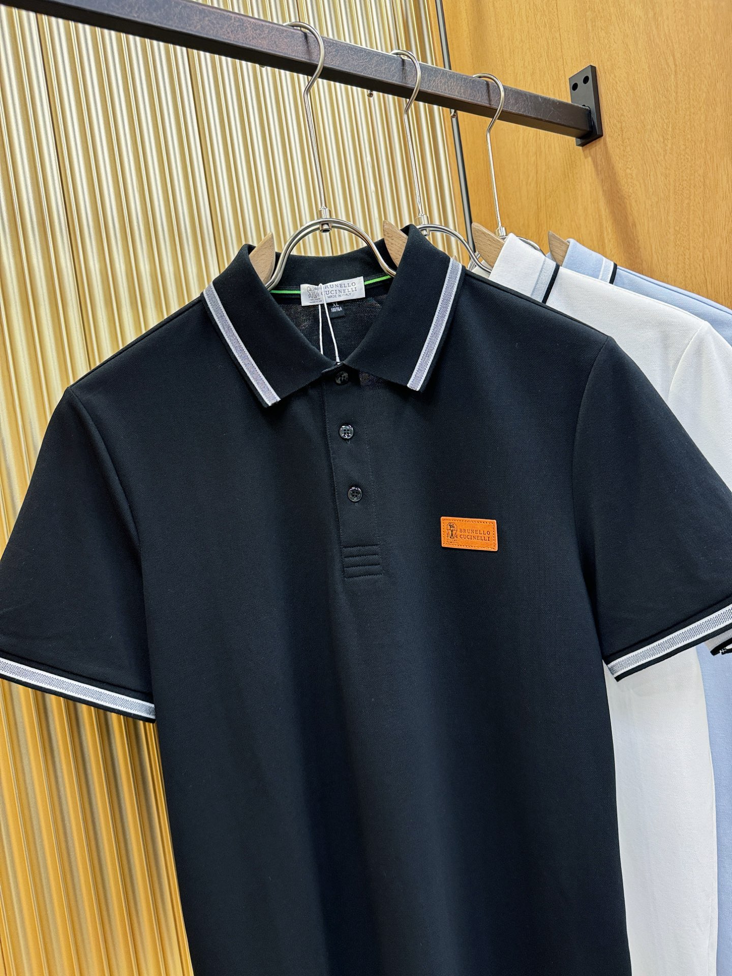 BC布鲁提 2026春夏新款首发专柜最新款翻领短袖，珠地丝光棉面料，高端订制 设计前卫时尚！品牌logo