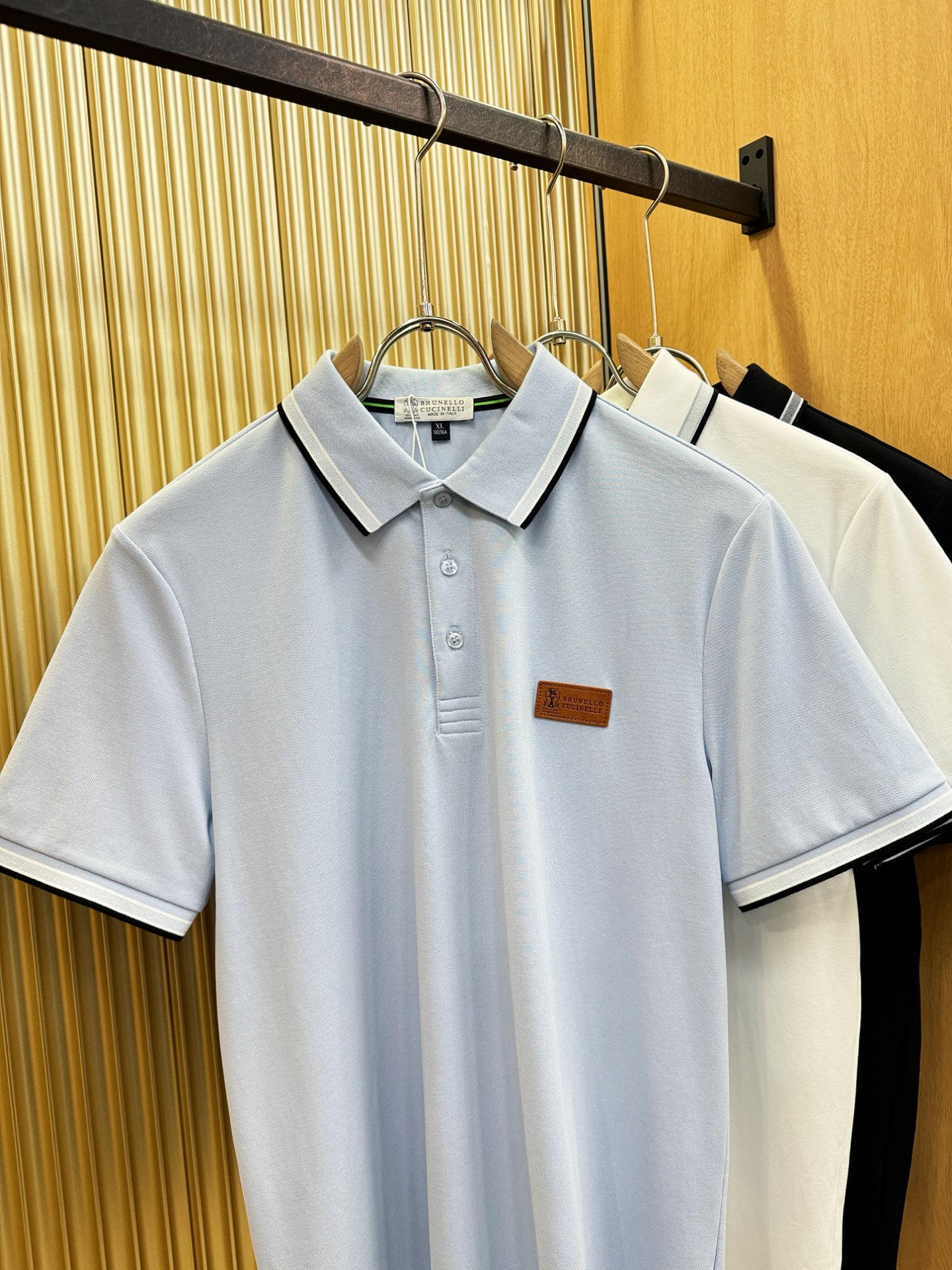 BC布鲁提 2026春夏新款首发专柜最新款翻领短袖，珠地丝光棉面料，高端订制 设计前卫时尚！品牌logo