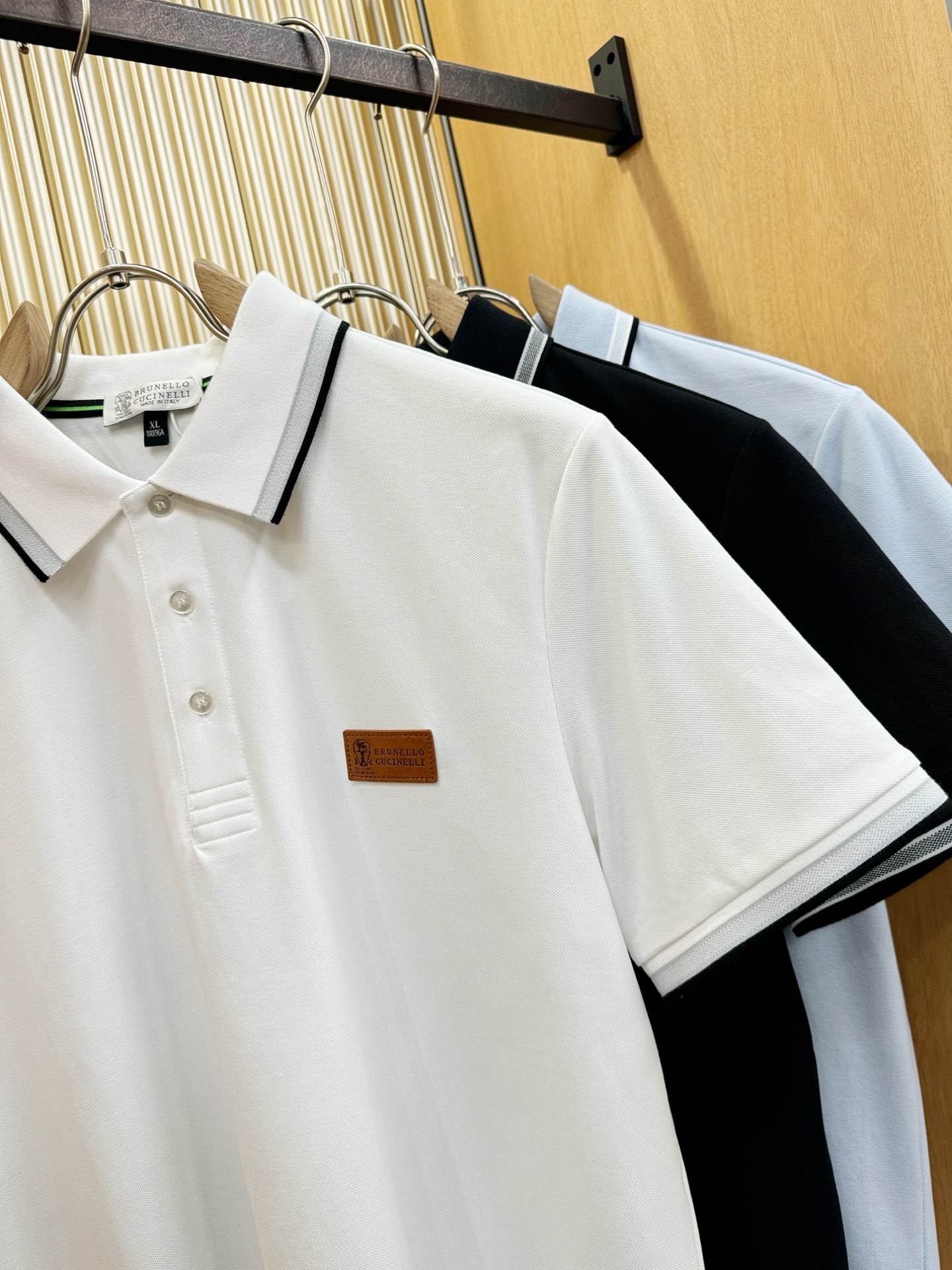 BC布鲁提 2026春夏新款首发专柜最新款翻领短袖，珠地丝光棉面料，高端订制 设计前卫时尚！品牌logo