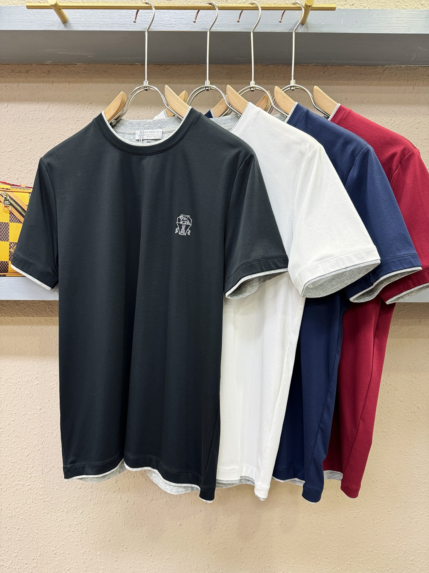 BC布鲁提 顶级品质 2026新品短袖！原版定制面料，手感柔软。顶级进口私货，时尚设计潮流短袖，不失奢华