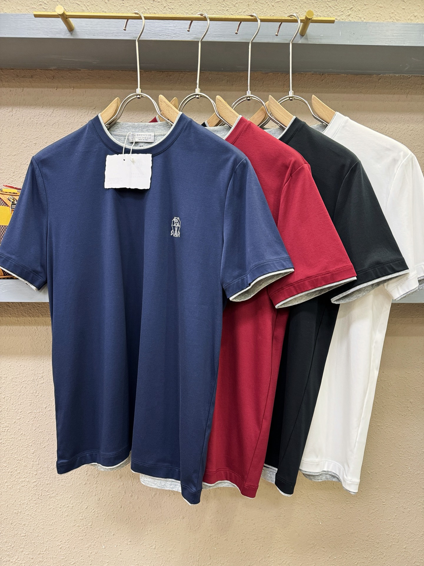 BC布鲁提 顶级品质 2026新品短袖！原版定制面料，手感柔软。顶级进口私货，时尚设计潮流短袖，不失奢华