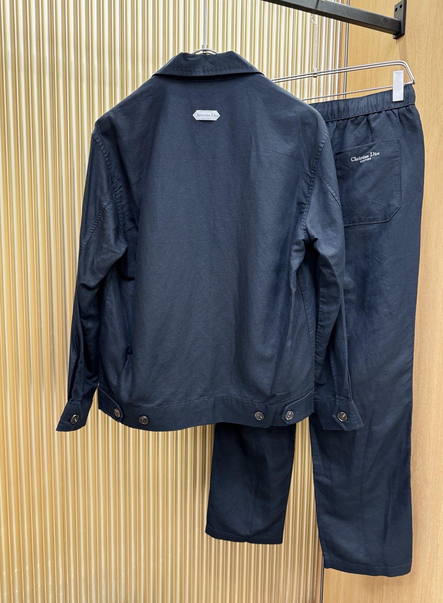 套装 Dior迪奥 2026专柜同款亚麻套装，100%亚麻面料，亚麻外套，足够腔调，亚麻自带的麻结肌理，