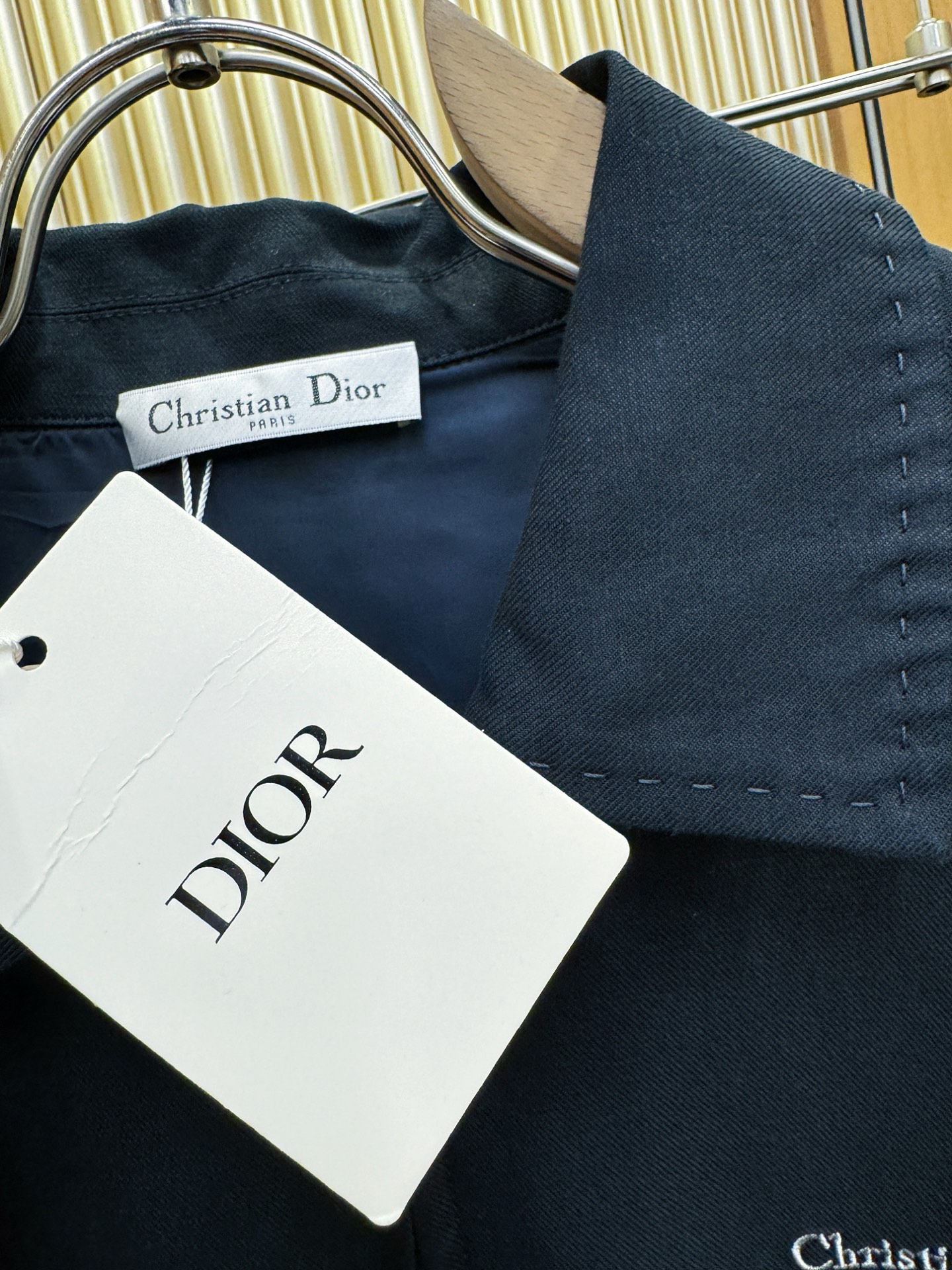 套装 Dior迪奥 2026专柜同款亚麻套装，100%亚麻面料，亚麻外套，足够腔调，亚麻自带的麻结肌理，