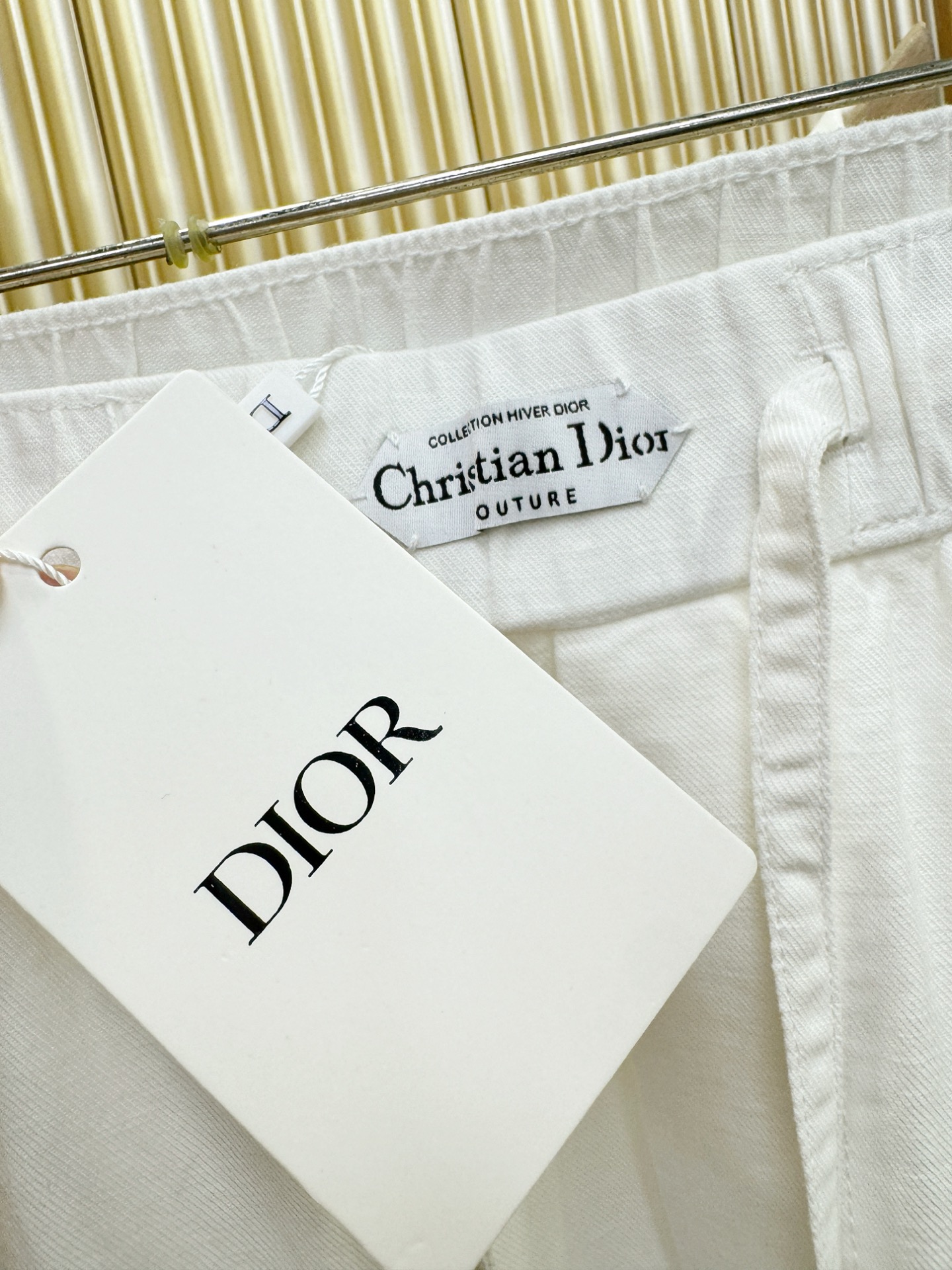 套装 Dior迪奥 2026专柜同款亚麻套装，100%亚麻面料，亚麻外套，足够腔调，亚麻自带的麻结肌理，