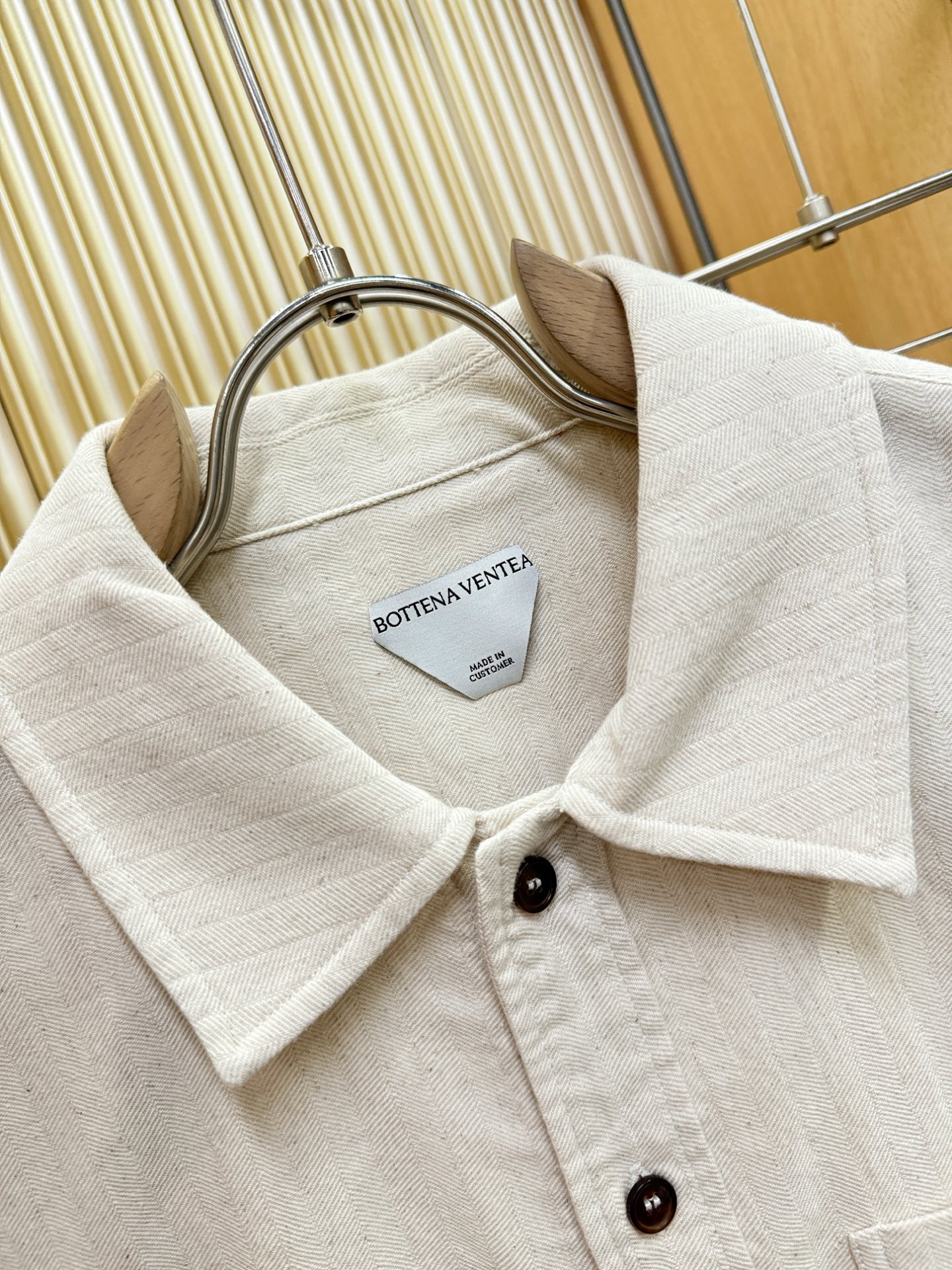 套装 葆蝶家Bottega Veneta 2026专柜同款亚麻套装，100%亚麻面料，亚麻衬衫就足够腔调