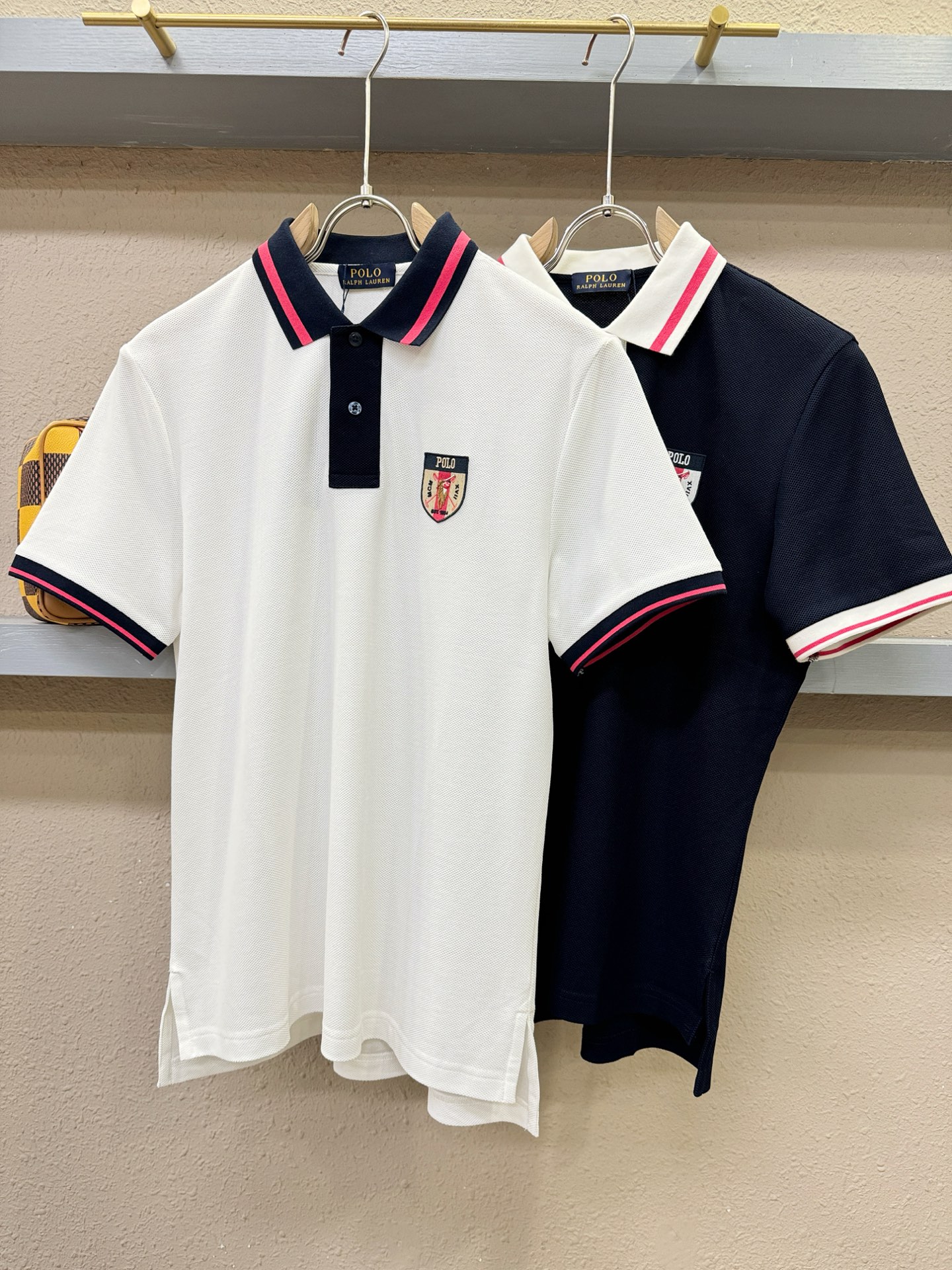 POLO 2026春夏新款首发专柜最新款翻领短袖，100%丝光棉面料，高端订制 设计前卫时尚！品牌log