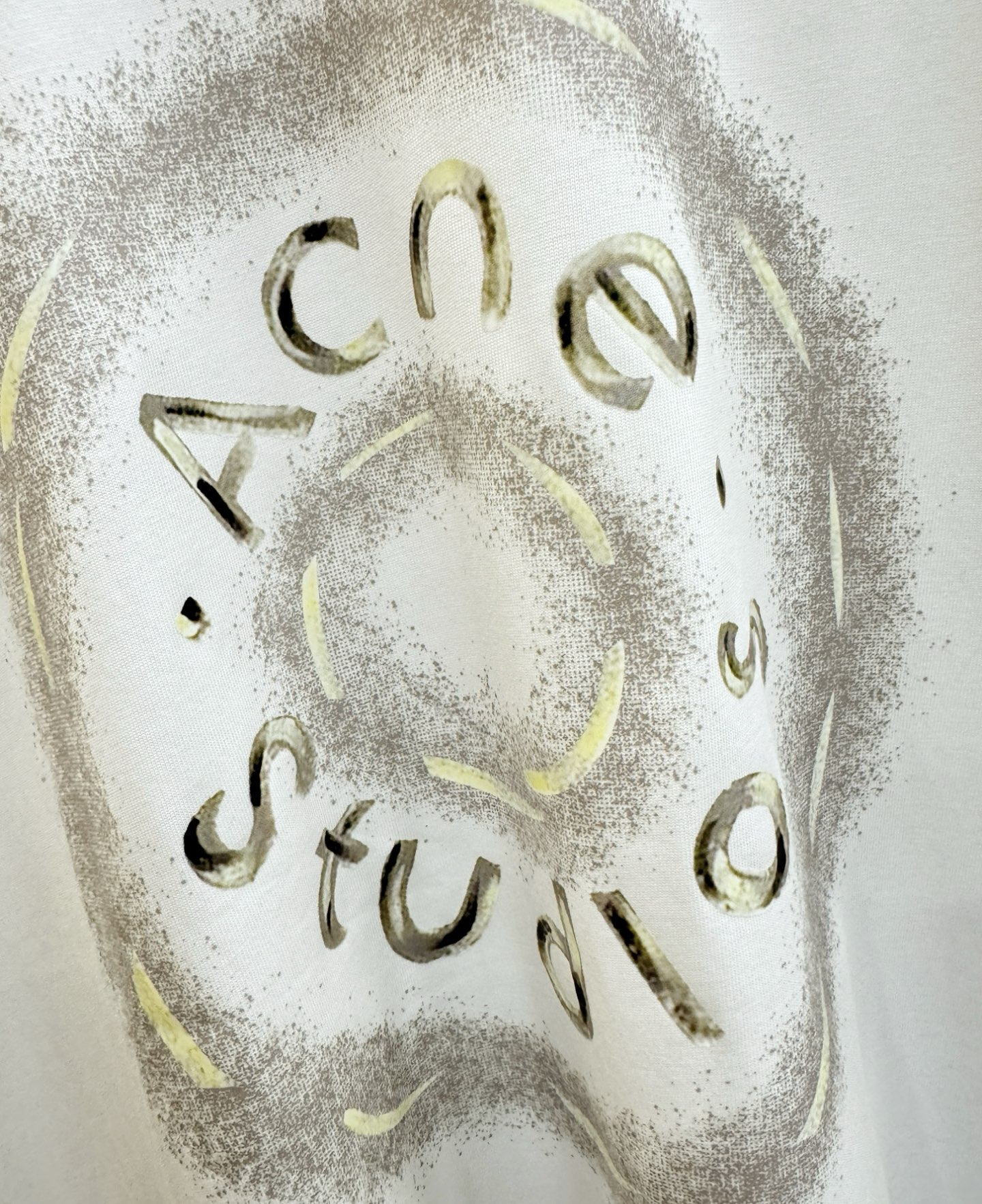 Acne Studios 2026新款短袖T恤！走秀图案时尚休闲短袖T恤衫！设计logo设计！极具设计精