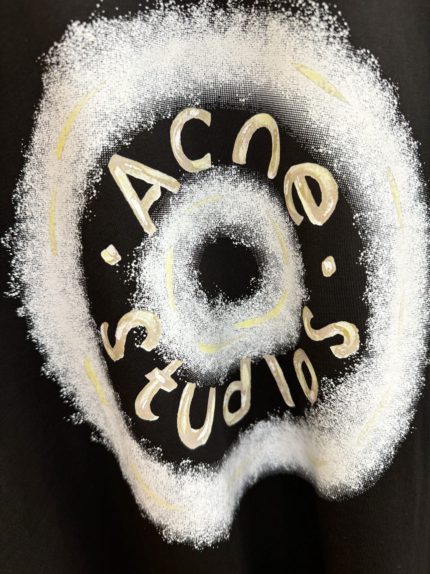 Acne Studios 2026新款短袖T恤！走秀图案时尚休闲短袖T恤衫！设计logo设计！极具设计精