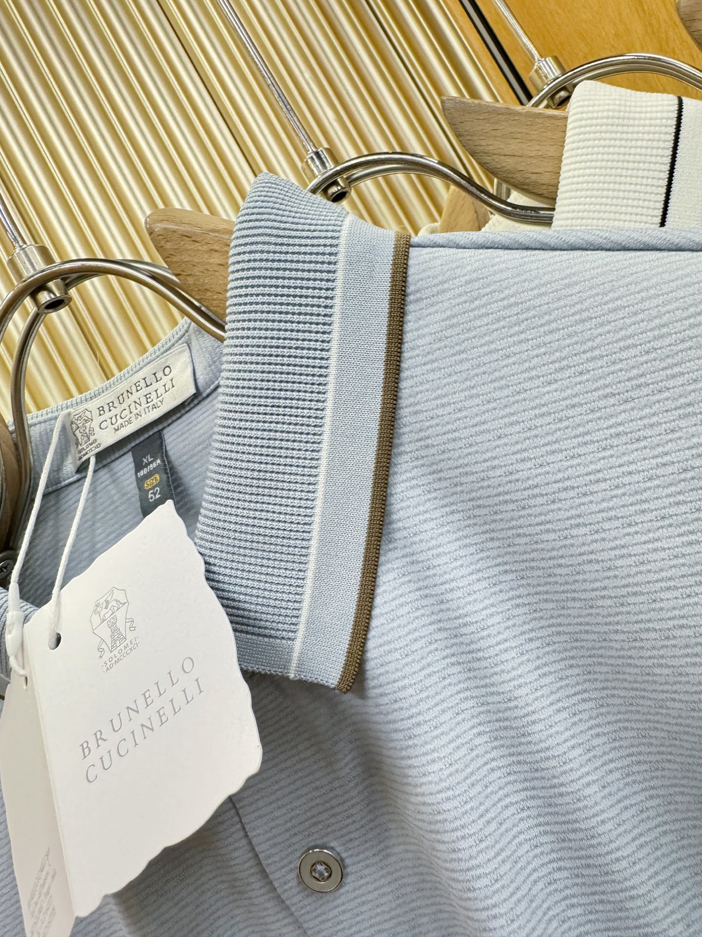 BC布鲁提 2026春夏新款首发专柜最新款翻领短袖，珠地丝光棉面料，高端订制 设计前卫时尚！品牌logo