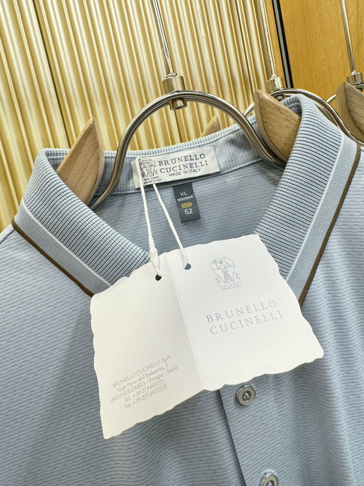 BC布鲁提 2026春夏新款首发专柜最新款翻领短袖，珠地丝光棉面料，高端订制 设计前卫时尚！品牌logo