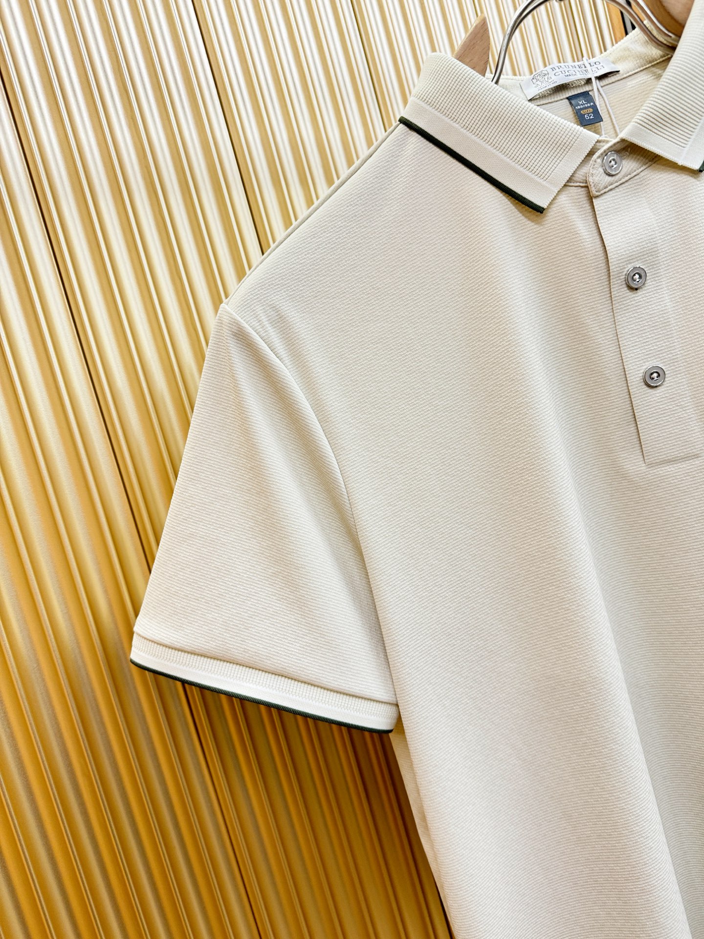 BC布鲁提 2026春夏新款首发专柜最新款翻领短袖，珠地丝光棉面料，高端订制 设计前卫时尚！品牌logo