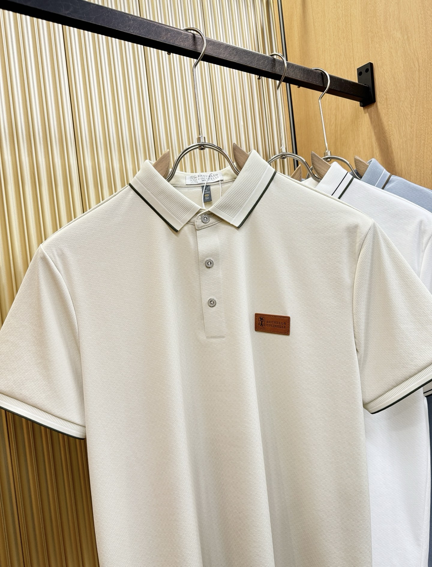 BC布鲁提 2026春夏新款首发专柜最新款翻领短袖，珠地丝光棉面料，高端订制 设计前卫时尚！品牌logo