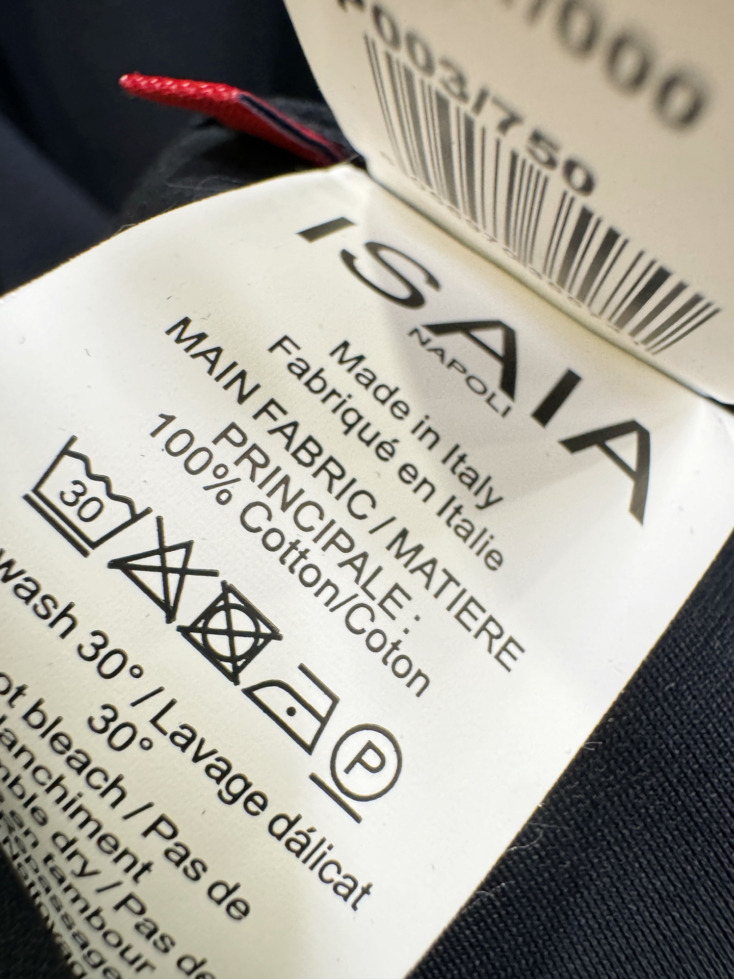 ISAIA 顶级品质 2026新品短袖！原版定制面料，手感柔软。顶级进口私货，时尚设计潮流短袖，不失奢华