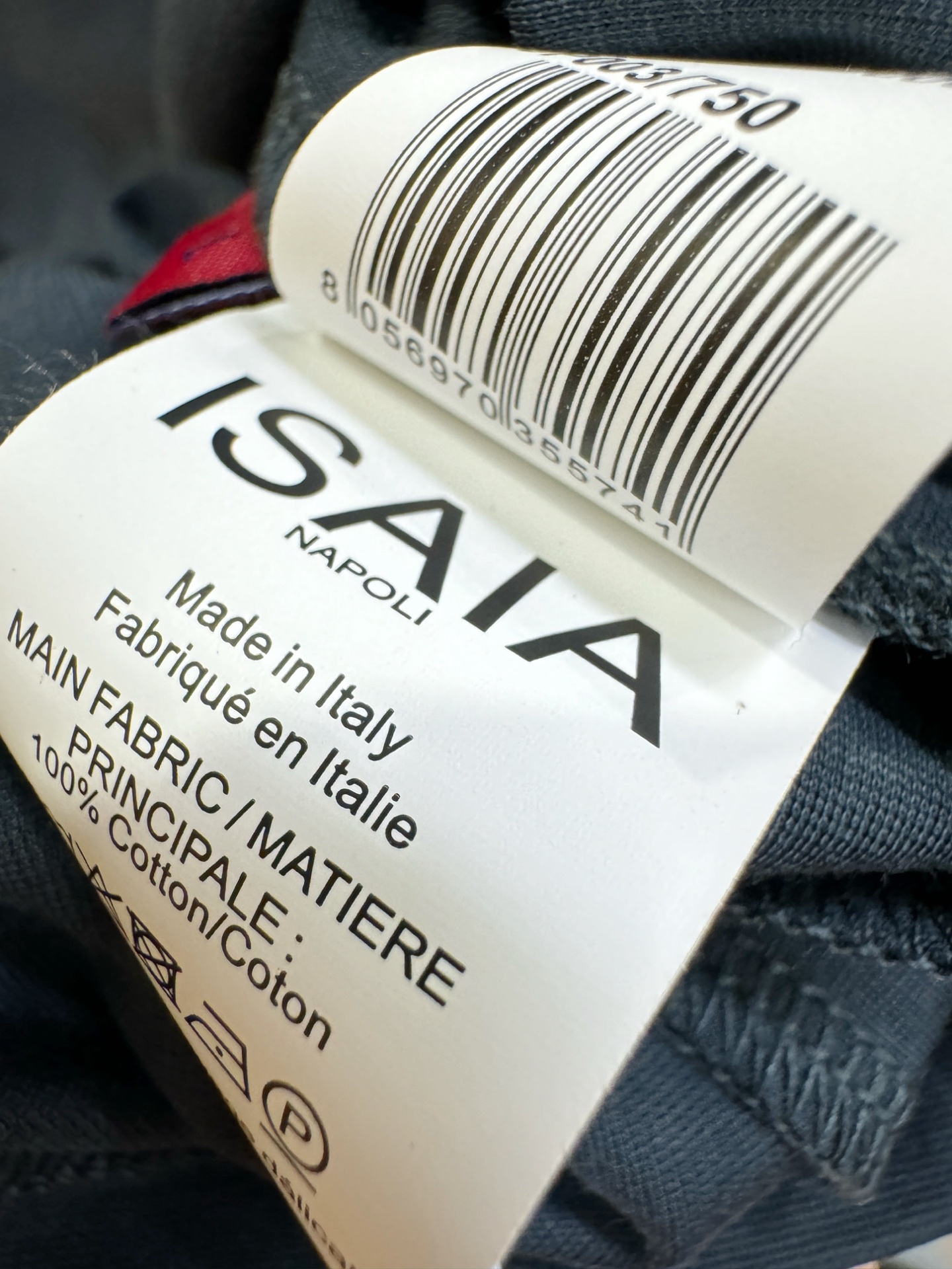 ISAIA 顶级品质 2026新品短袖！原版定制面料，手感柔软。顶级进口私货，时尚设计潮流短袖，不失奢华