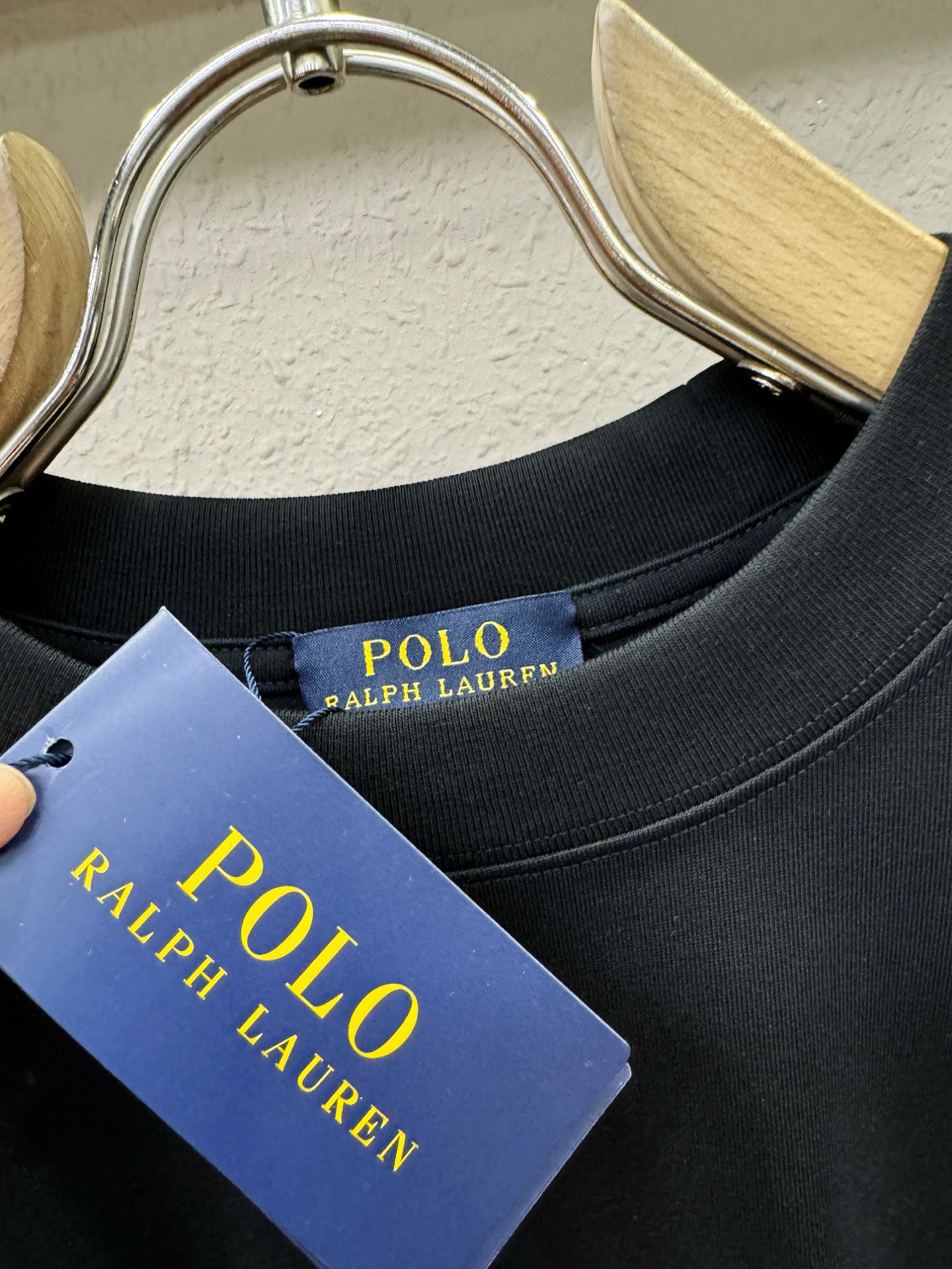 POLO 2026新款短袖T恤！走秀图案时尚休闲短袖T恤衫！设计logo设计！极具设计精选客供面料，手感