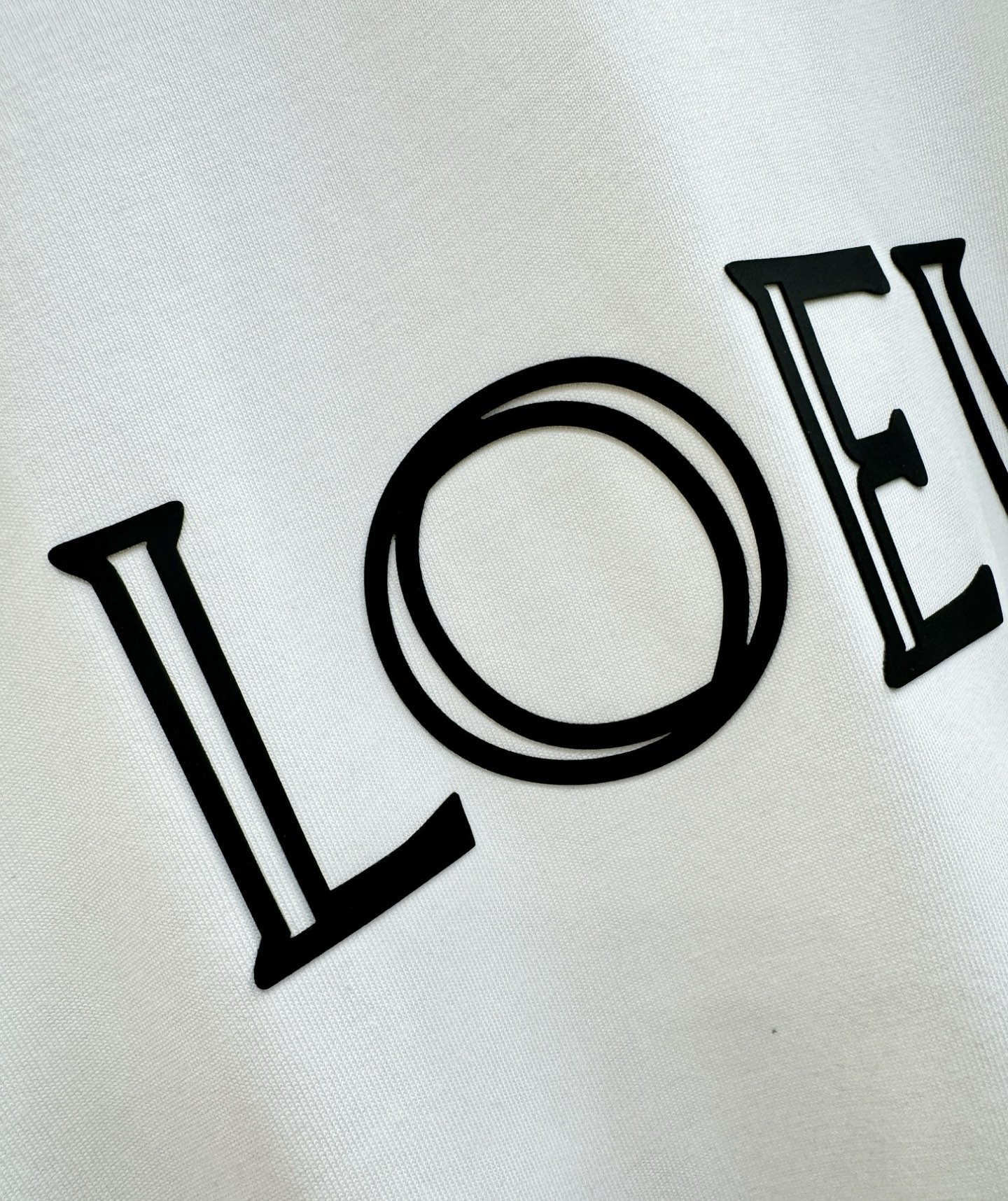 LOEWE罗意威 2026新款短袖T恤！走秀图案时尚休闲短袖T恤衫！设计logo设计！极具设计精选客供面