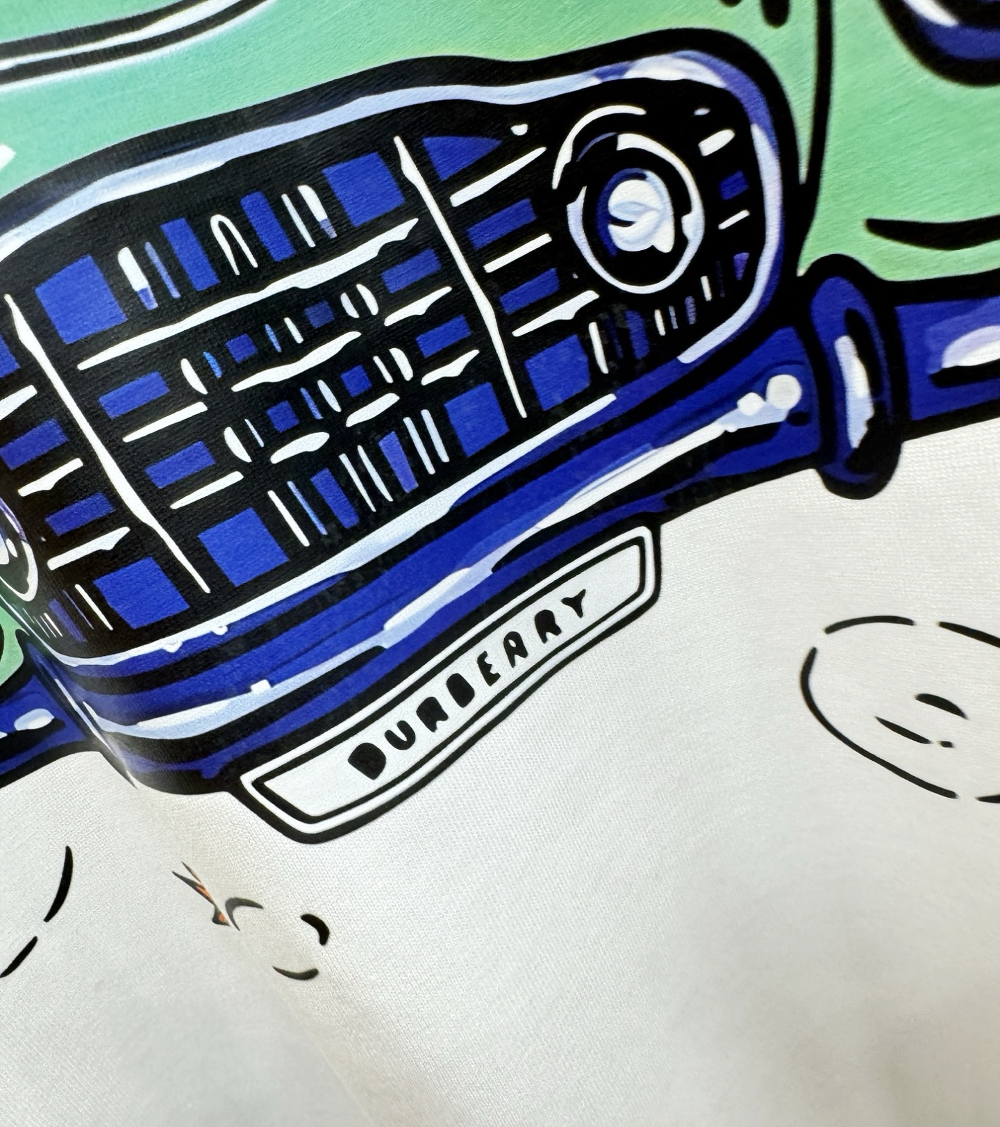 BURBERRY巴宝莉 2026新款短袖T恤！走秀图案时尚休闲短袖T恤衫！设计logo设计！极具设计精选