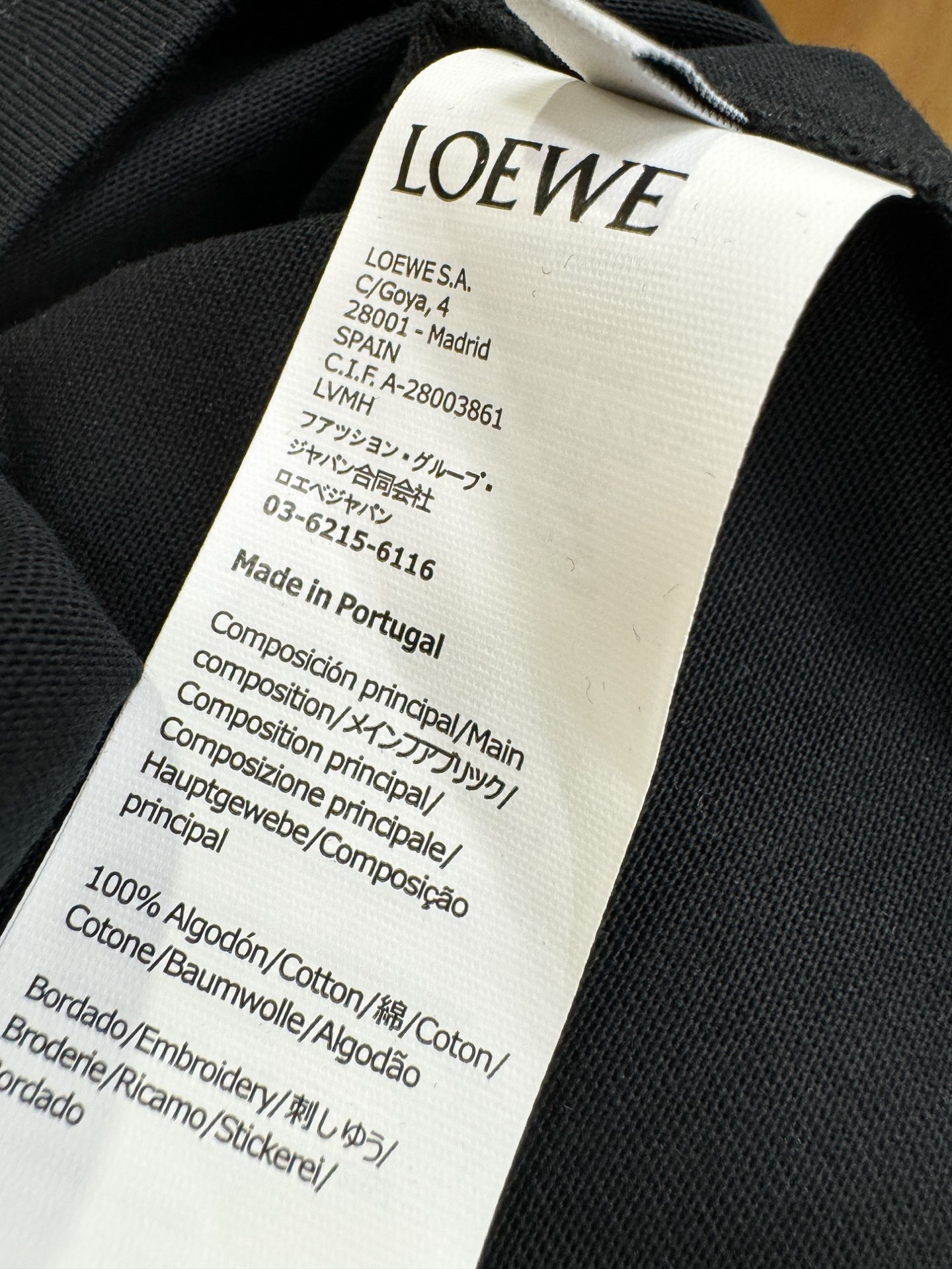 LOEWE罗意威 顶级品质 2026新品短袖！原版定制面料，手感柔软。顶级进口私货，时尚设计潮流短袖，不