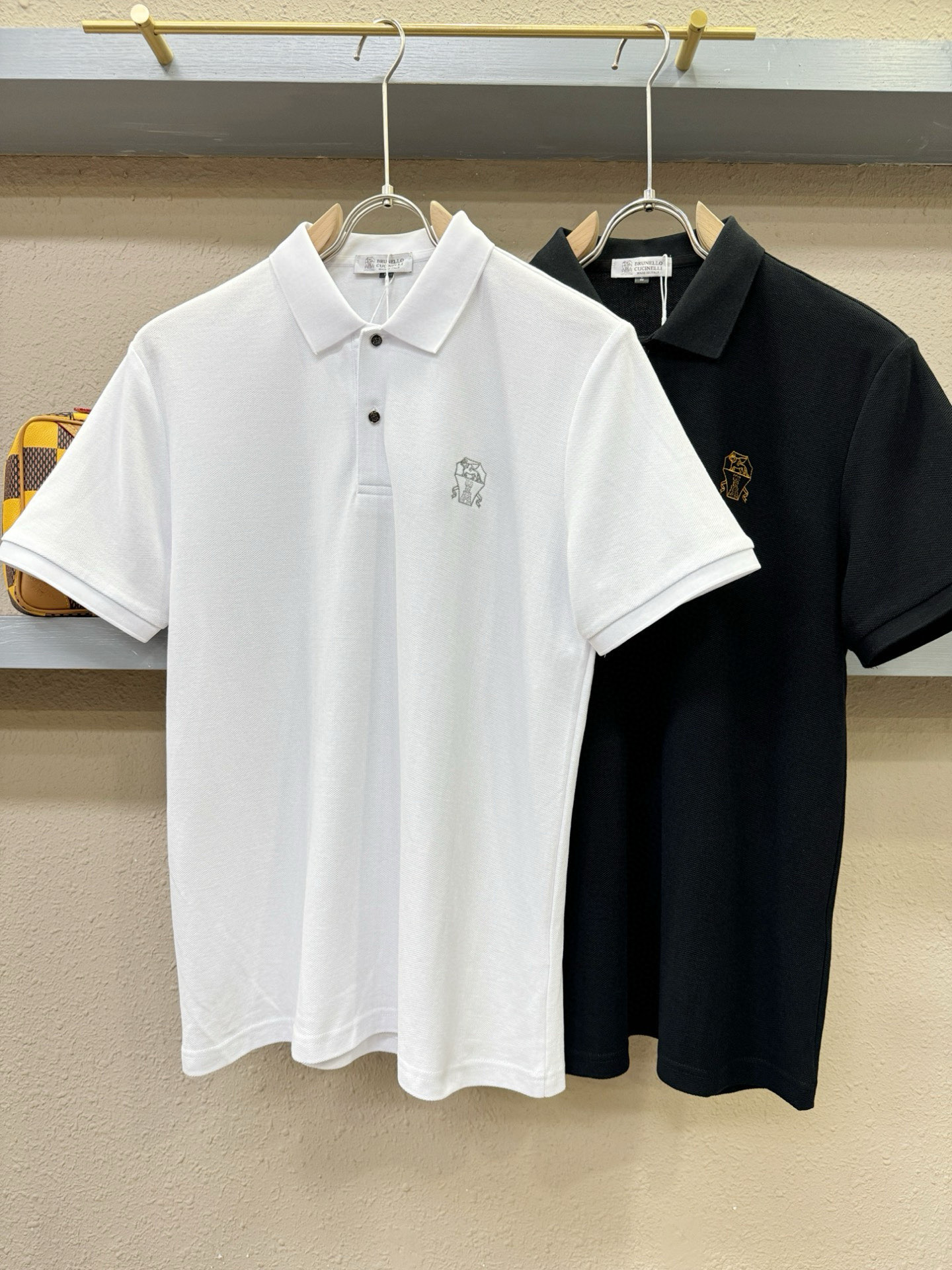 BC布鲁提 2026官方春夏新款 专柜同步上市 男士翻领短袖POLO衫，高端主线系列，进口丝光珠地棉面料