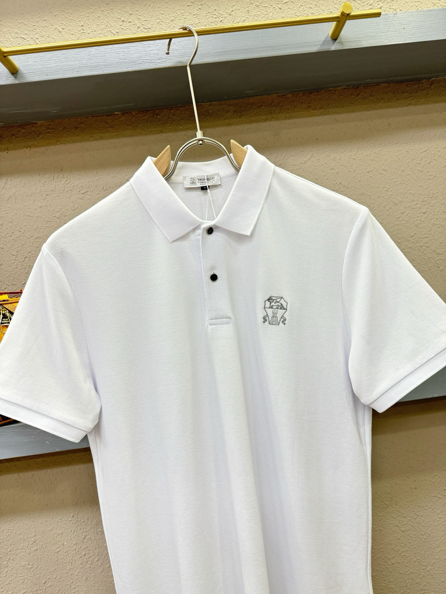 BC布鲁提 2026官方春夏新款 专柜同步上市 男士翻领短袖POLO衫，高端主线系列，进口丝光珠地棉面料