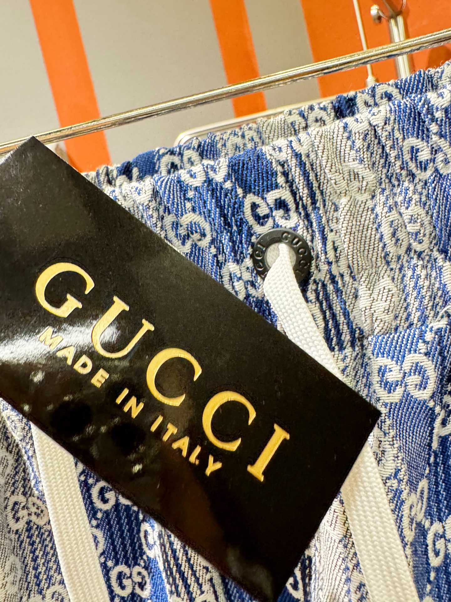 Gucci古奇 爆款短裤2026ss新款男士休闲短裤，高端版本！专柜定制面料 透气舒适度高，细节无可挑剔