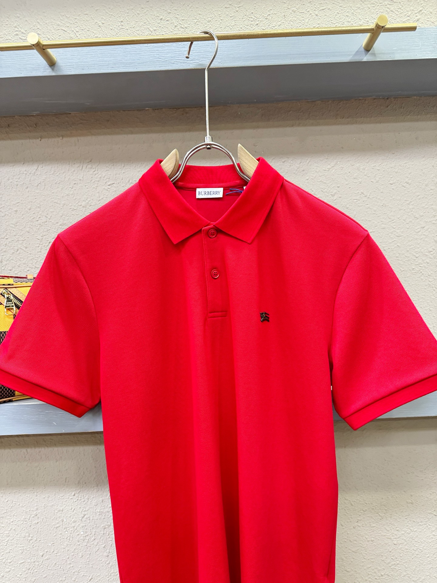 BURBERRY巴宝莉 2026官方新款 专柜同步上市 男士翻领短袖POLO衫，高端主线系列，进口珠地丝