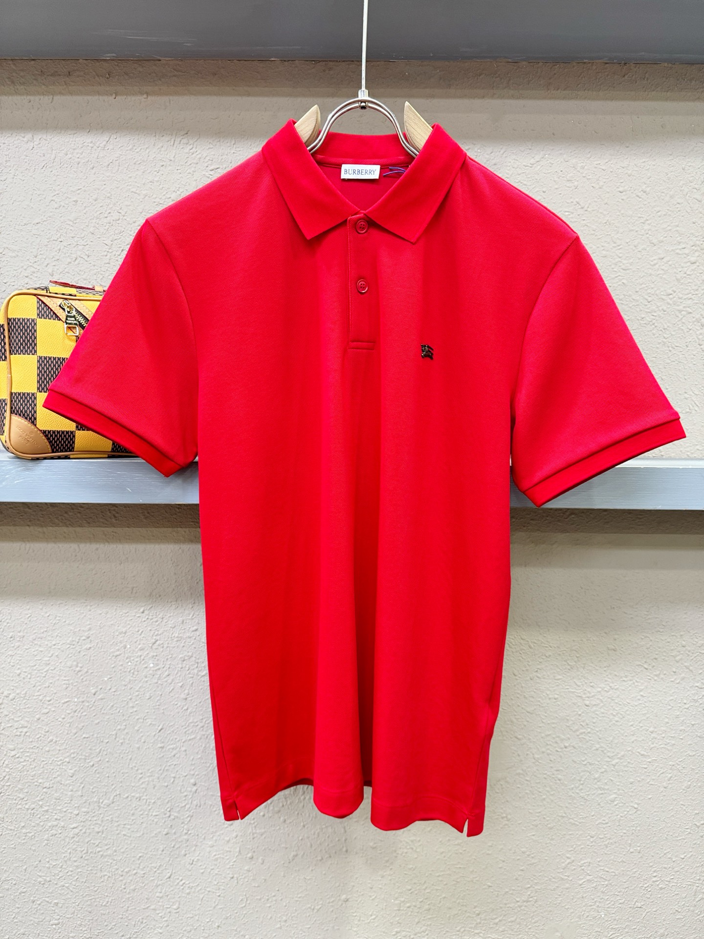 BURBERRY巴宝莉 2026官方新款 专柜同步上市 男士翻领短袖POLO衫，高端主线系列，进口珠地丝
