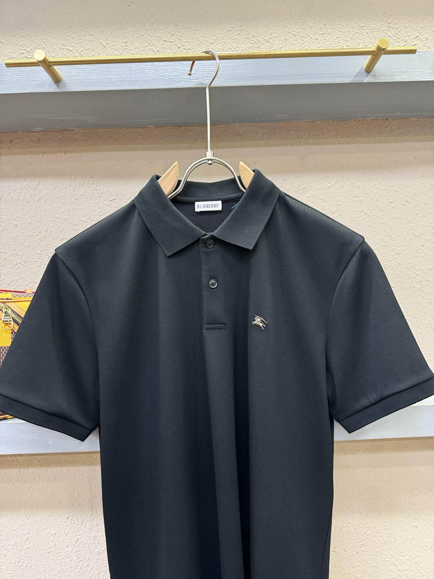 BURBERRY巴宝莉 2026官方新款 专柜同步上市 男士翻领短袖POLO衫，高端主线系列，进口珠地丝