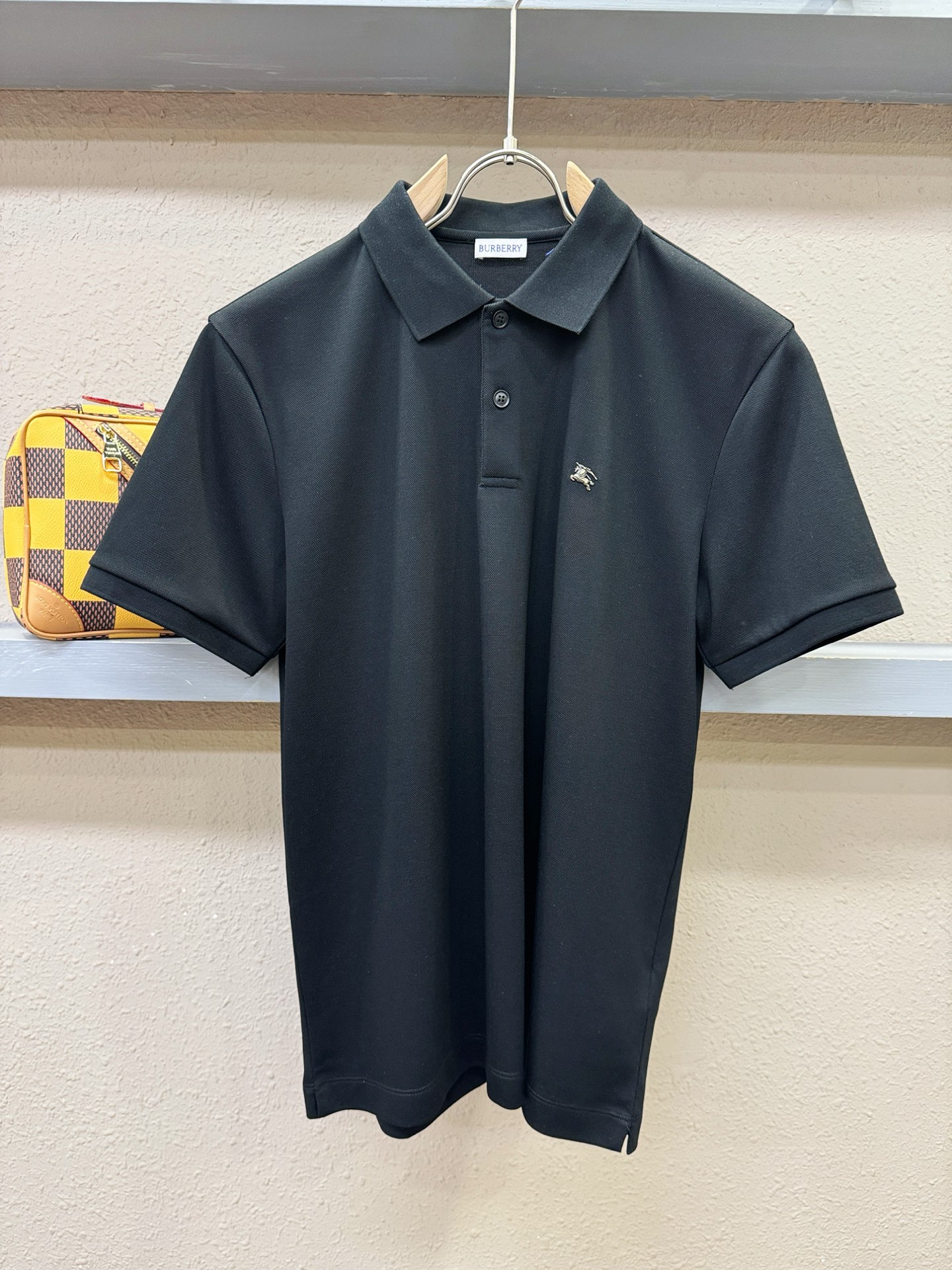 BURBERRY巴宝莉 2026官方新款 专柜同步上市 男士翻领短袖POLO衫，高端主线系列，进口珠地丝