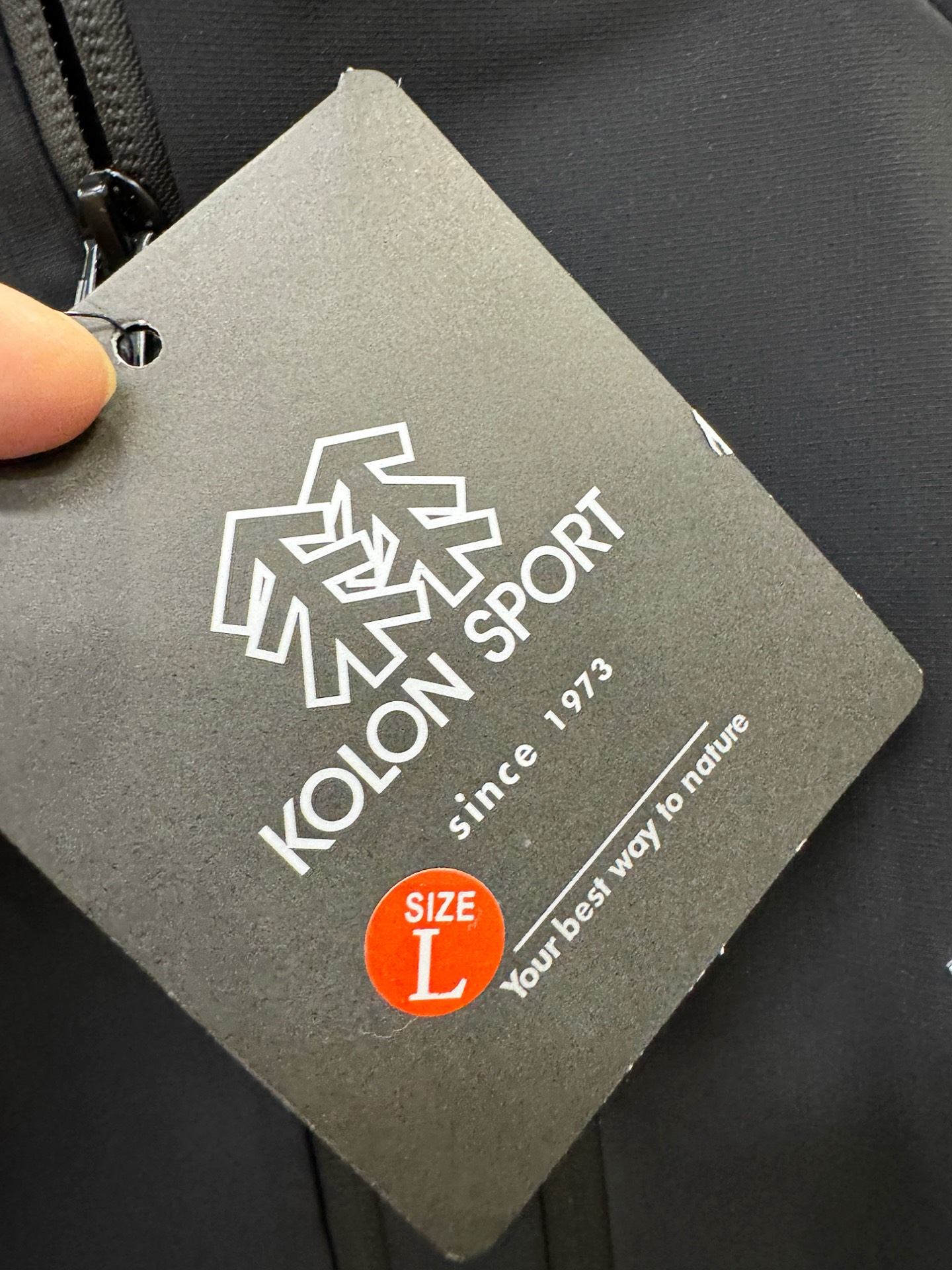 KOLON SPORT 2026新款防水向导级冲锋衣机能风拉链夹克，防风防水冲锋衣，级别高分子材料透气复