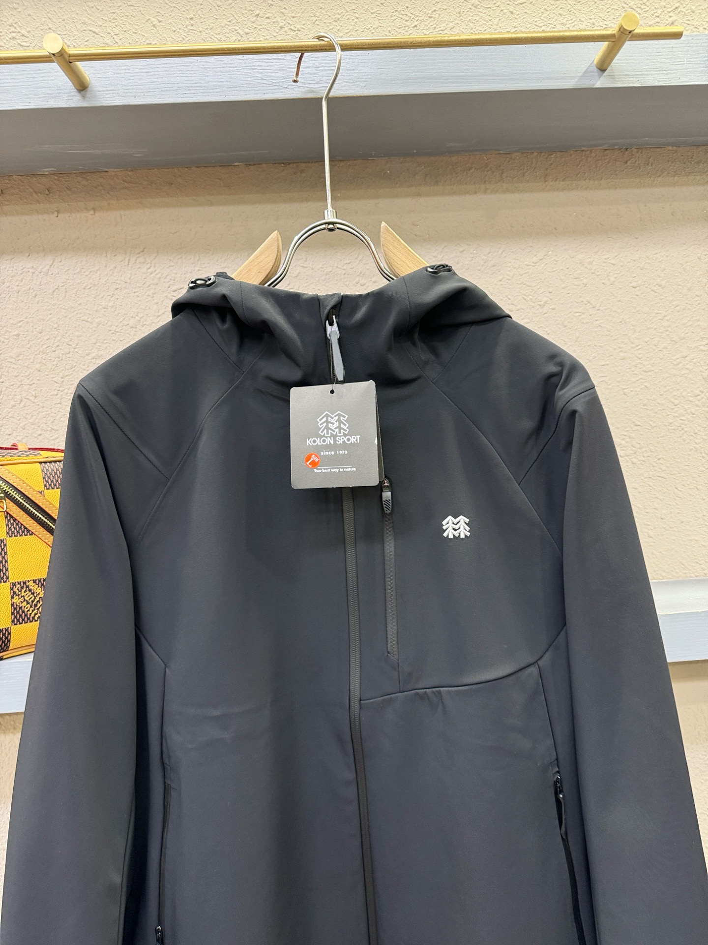 KOLON SPORT 2026新款防水向导级冲锋衣机能风拉链夹克，防风防水冲锋衣，级别高分子材料透气复