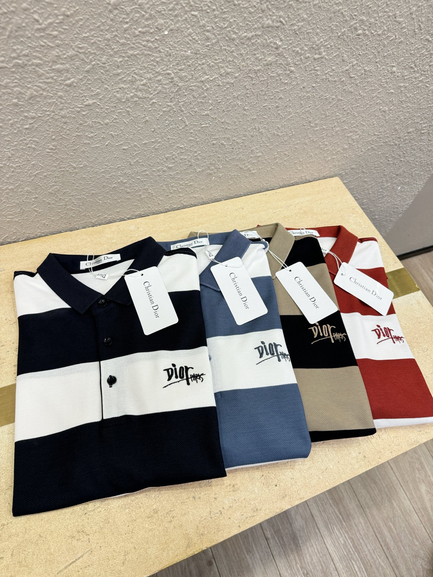 Dior迪奥 2026官方新款 专柜同步上市 男士翻领短袖POLO衫，高端主线系列，进口珠地丝光棉面料，