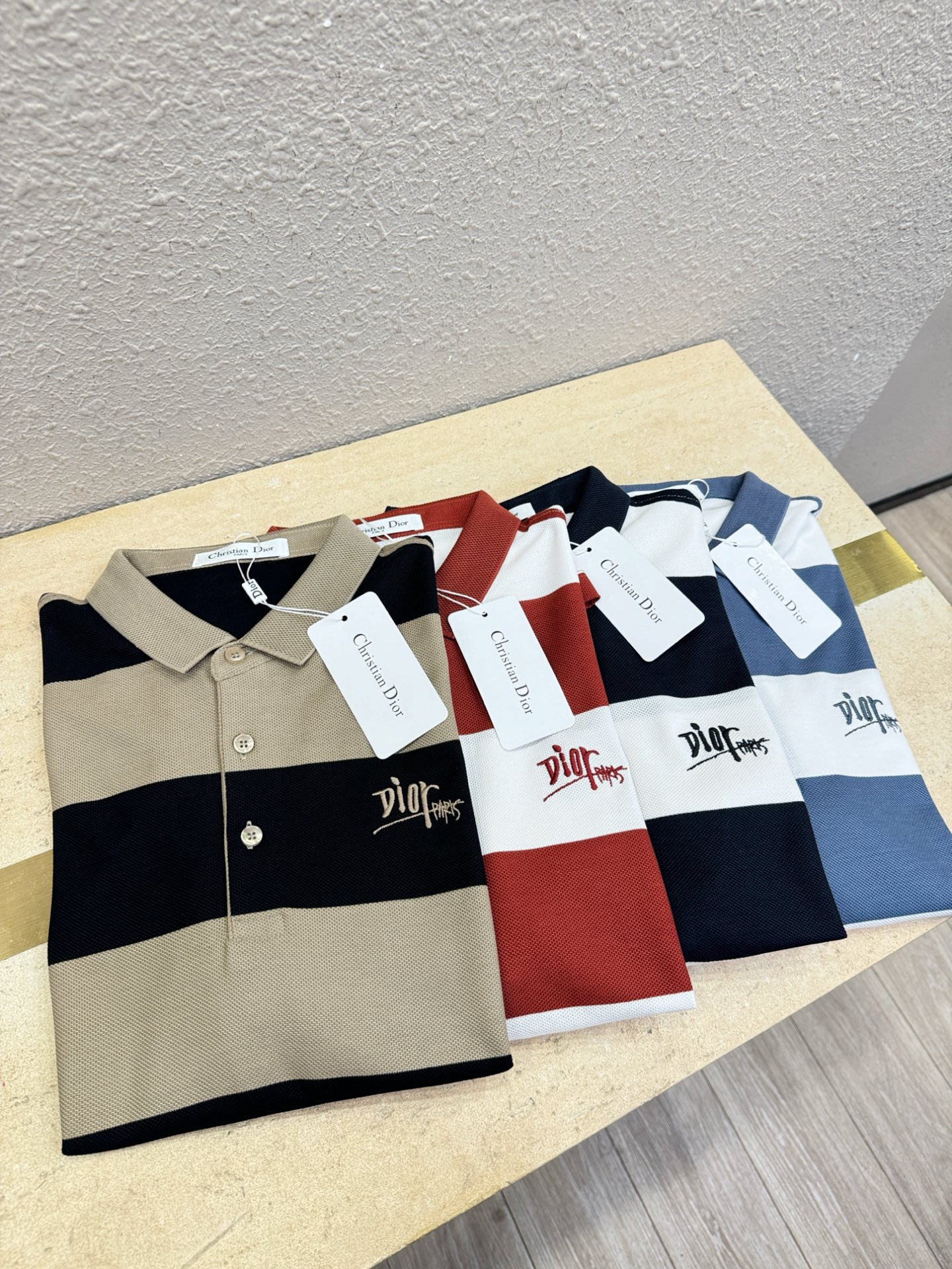 Dior迪奥 2026官方新款 专柜同步上市 男士翻领短袖POLO衫，高端主线系列，进口珠地丝光棉面料，