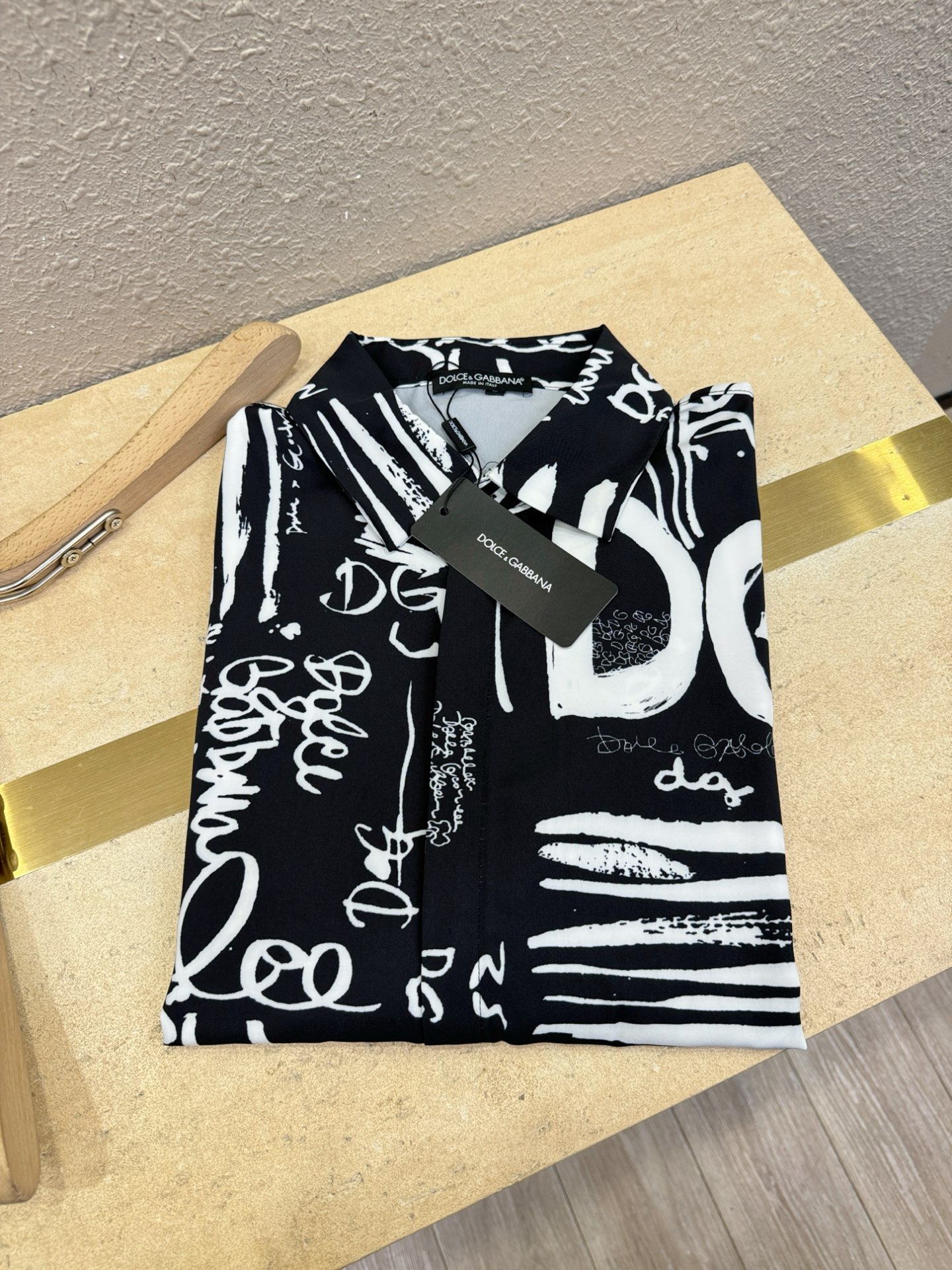 高定款(真丝面料升级 ) DG杜嘉班纳 最大可穿240斤，新款真丝衬衫，男女同款，定制真丝面料，不抽丝！