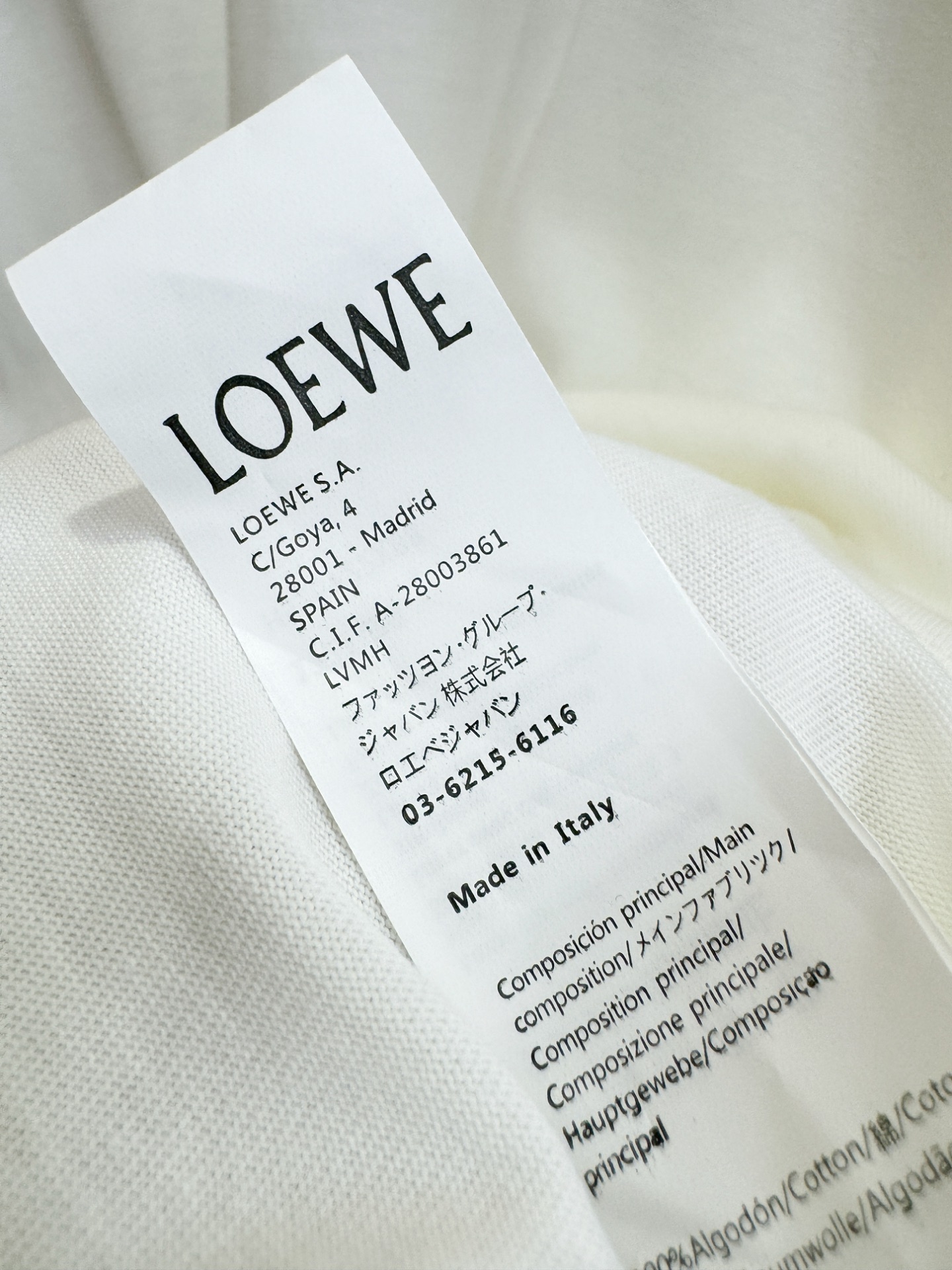 LOEWE罗意威 2026新款短袖T恤！男女同款！走秀图案时尚休闲短袖T恤衫！设计logo设计！极具设计