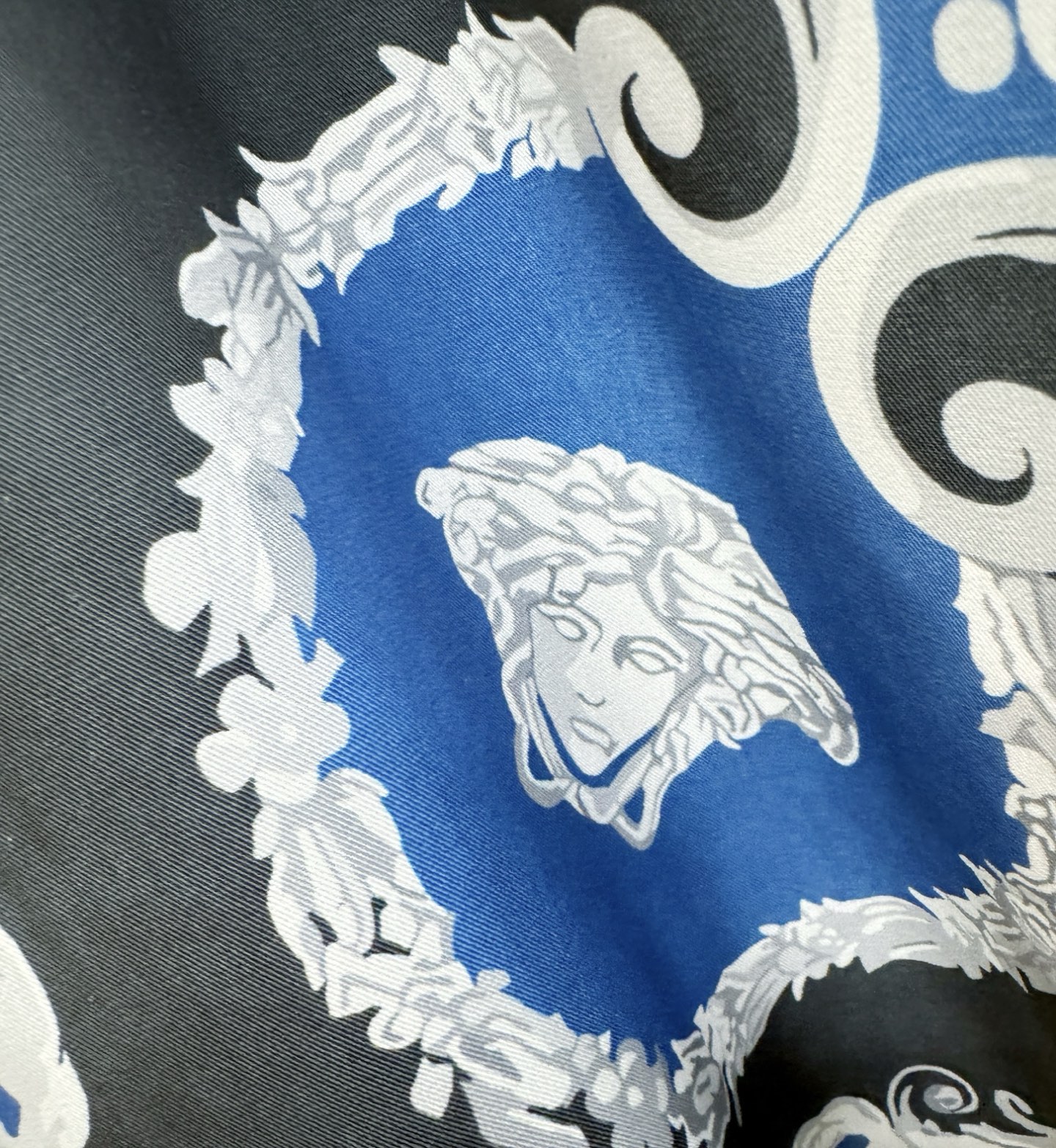 高定款(真丝面料升级 ) Versace 范思哲 最大可穿260斤，新款真丝衬衫，男女同款，定制真丝面料