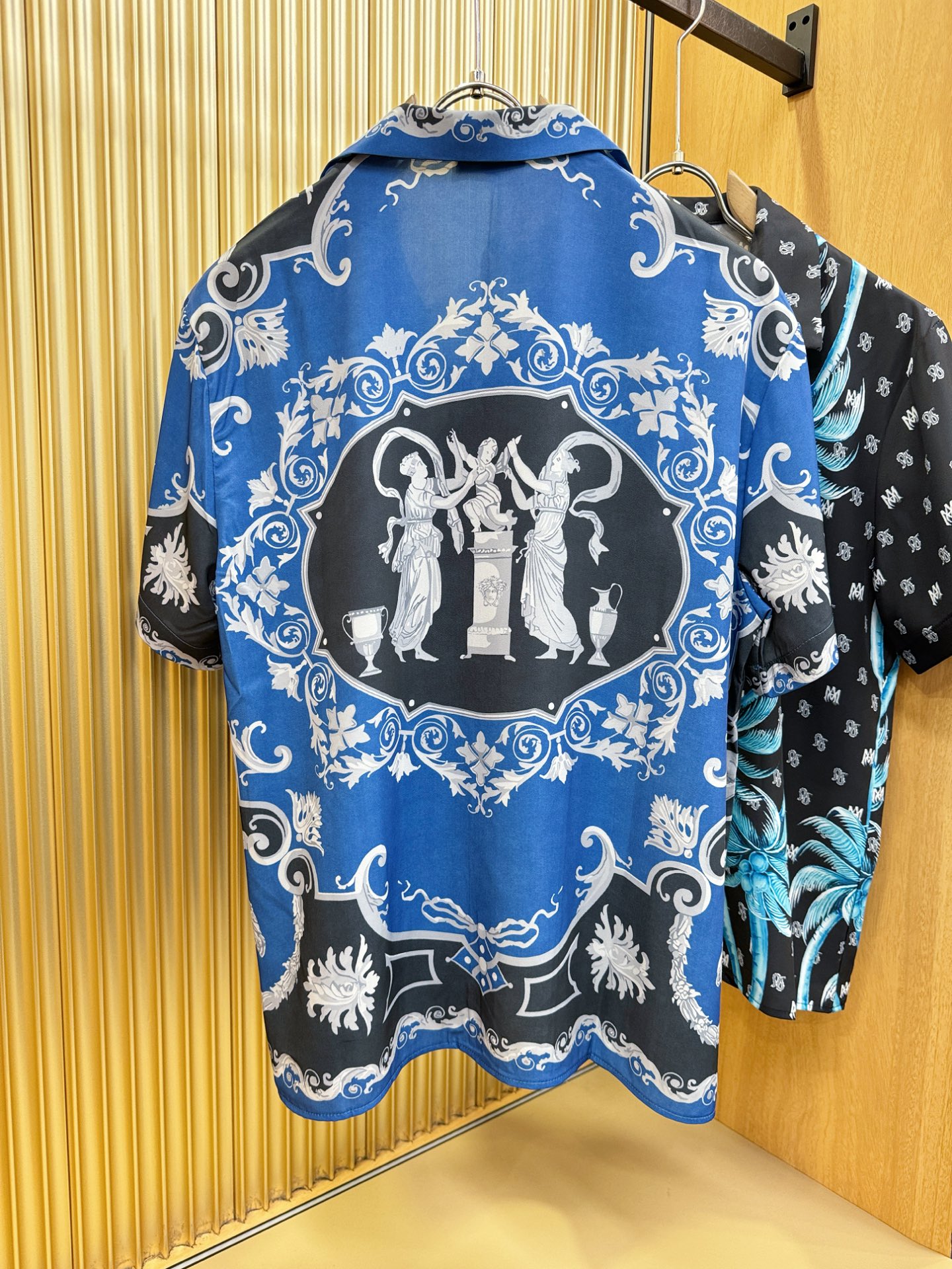 高定款(真丝面料升级 ) Versace 范思哲 最大可穿260斤，新款真丝衬衫，男女同款，定制真丝面料