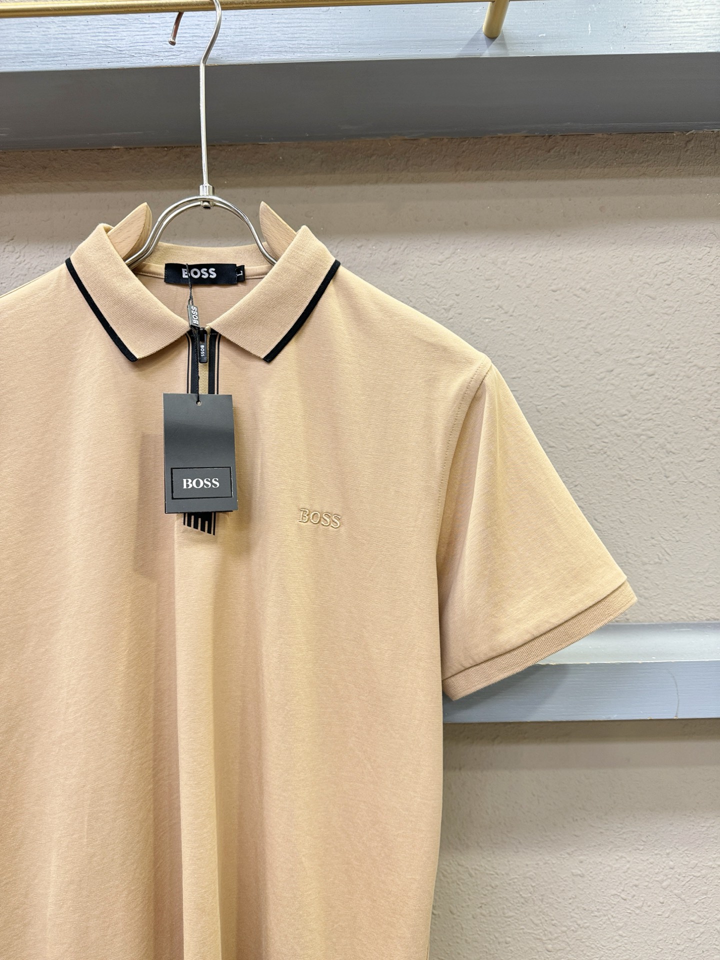 Boss 2026官方新款 专柜同步上市 男士翻领短袖POLO衫，高端主线系列，进口面料，质感一流，亲肤