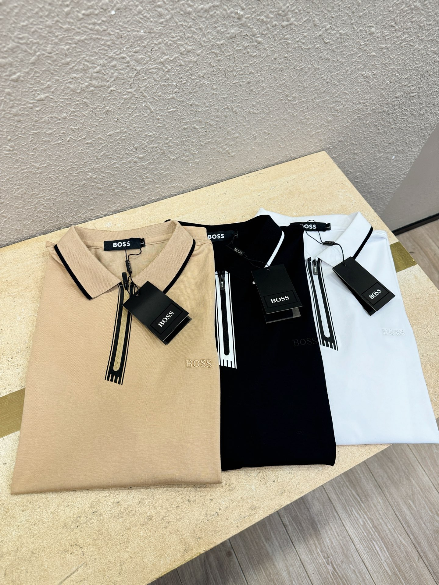 Boss 2026官方新款 专柜同步上市 男士翻领短袖POLO衫，高端主线系列，进口面料，质感一流，亲肤