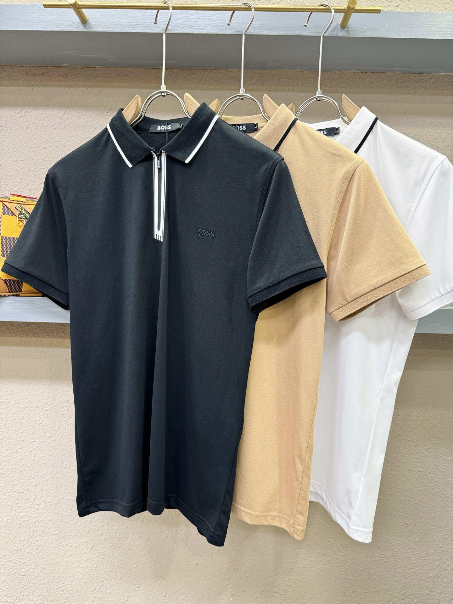 Boss 2026官方新款 专柜同步上市 男士翻领短袖POLO衫，高端主线系列，进口面料，质感一流，亲肤