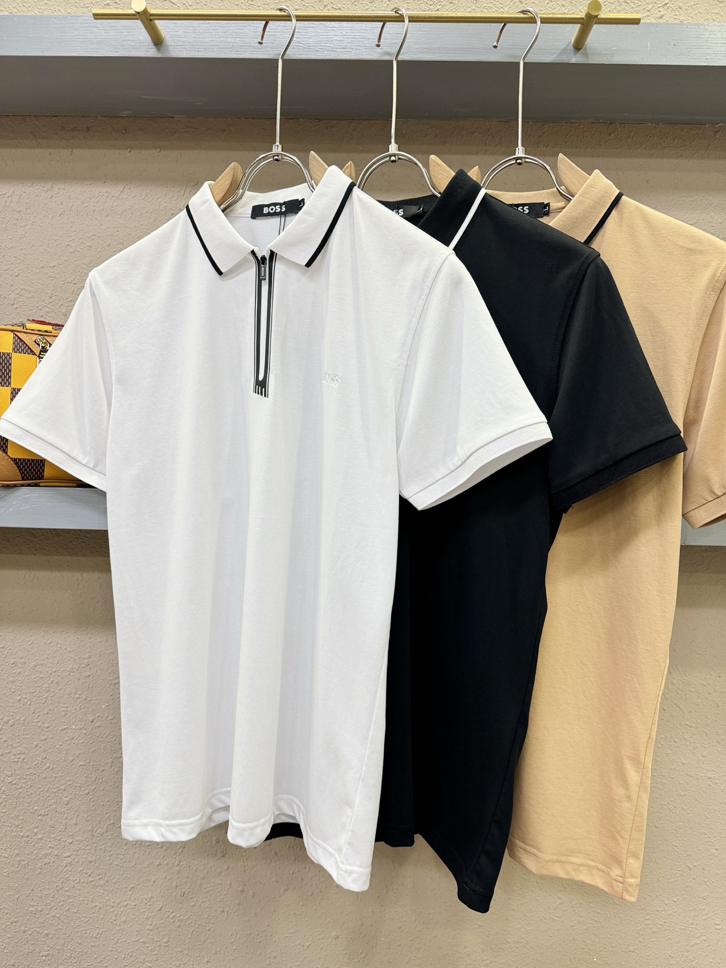 Boss 2026官方新款 专柜同步上市 男士翻领短袖POLO衫，高端主线系列，进口面料，质感一流，亲肤