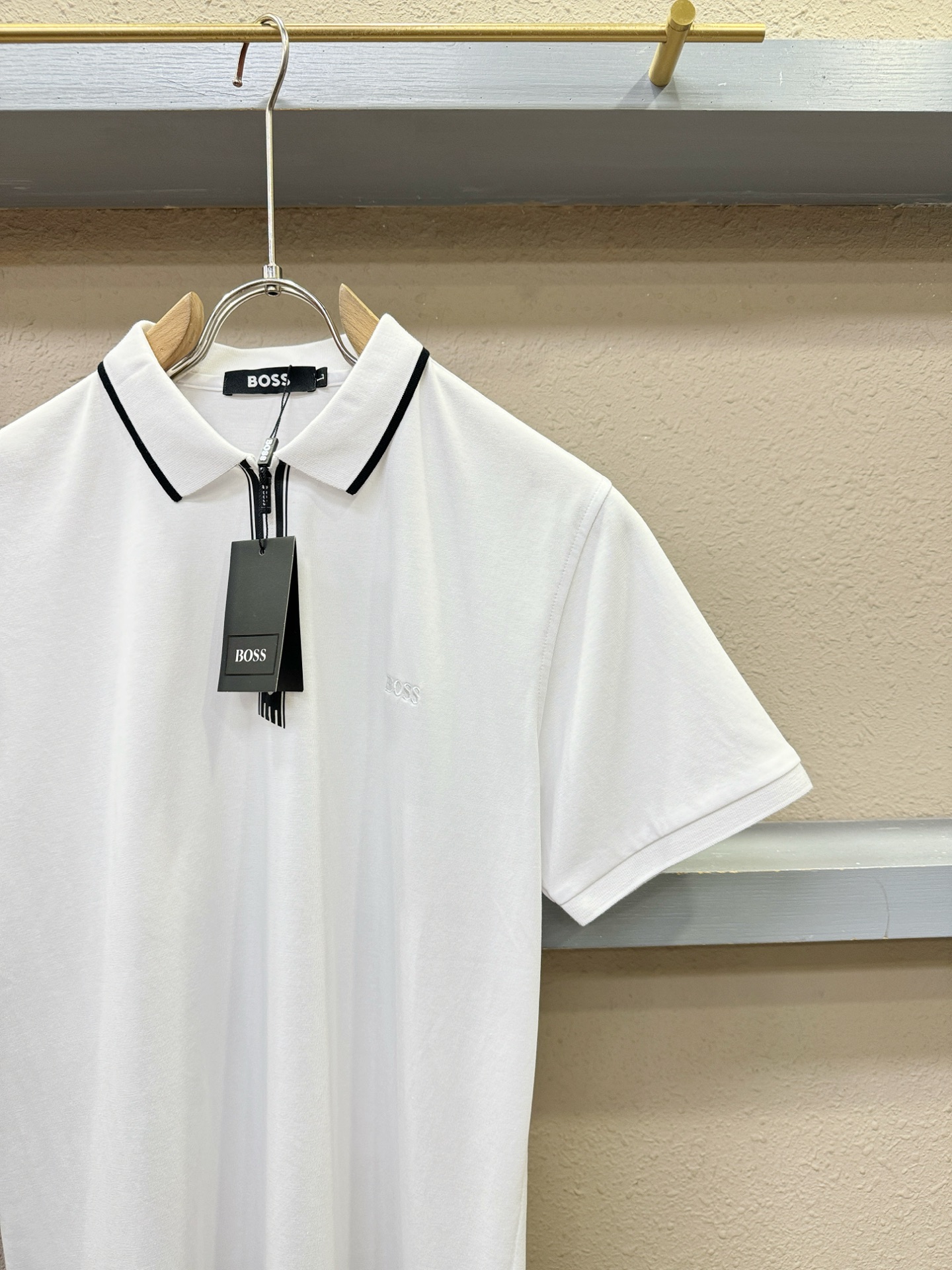 Boss 2026官方新款 专柜同步上市 男士翻领短袖POLO衫，高端主线系列，进口面料，质感一流，亲肤