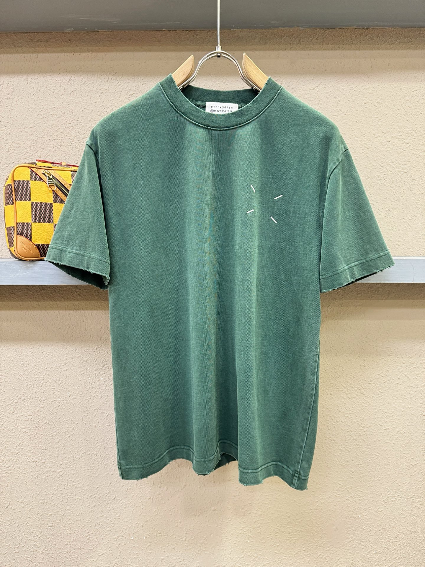 最大可穿240斤‼️马吉拉2026新款短袖T恤！走秀图案时尚休闲短袖T恤衫！设计logo设计！450克棉