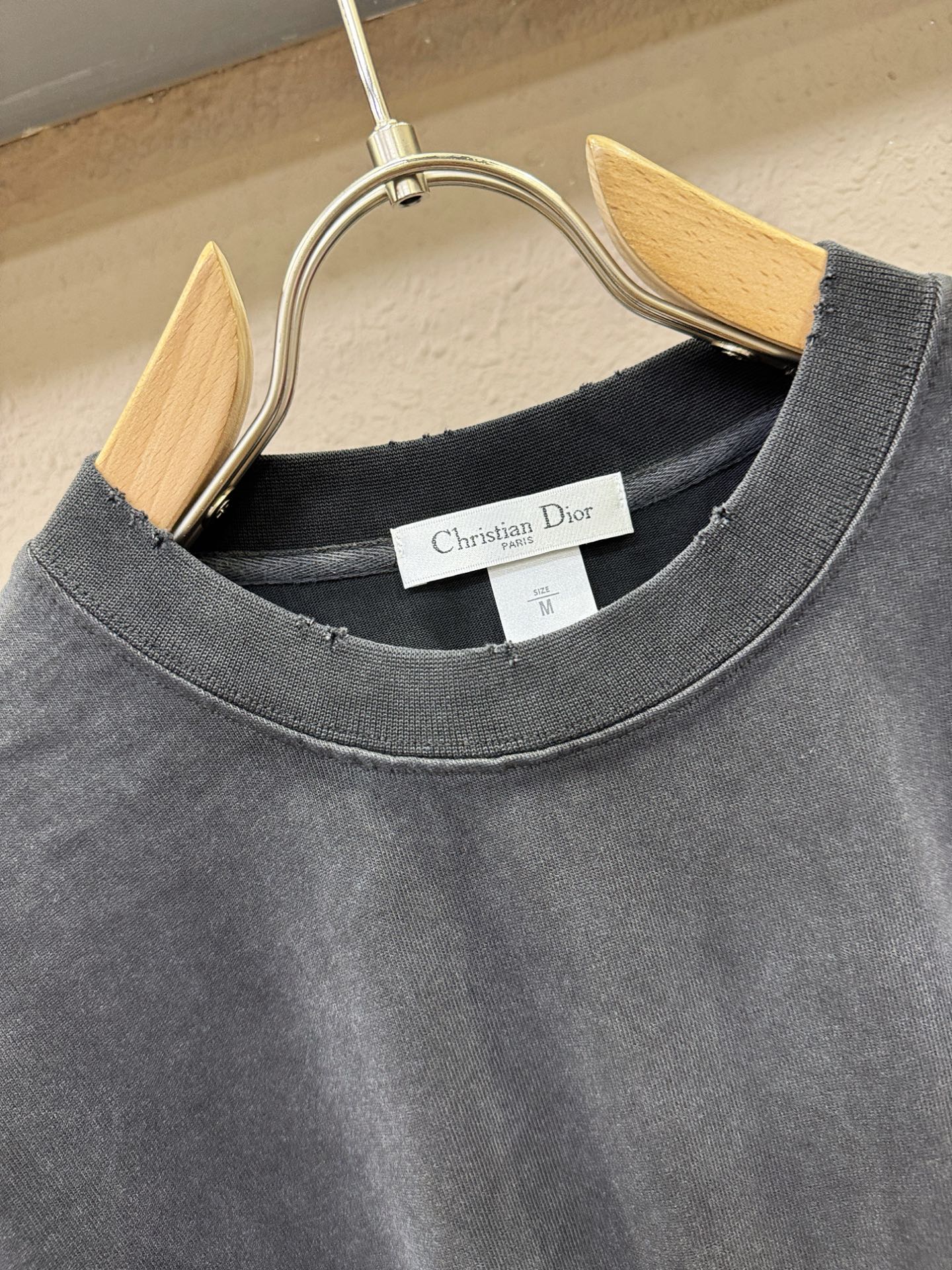 最大可穿240斤 Dior迪奥 2026新款短袖T恤！走秀图案时尚休闲短袖T恤衫！设计logo设计！45