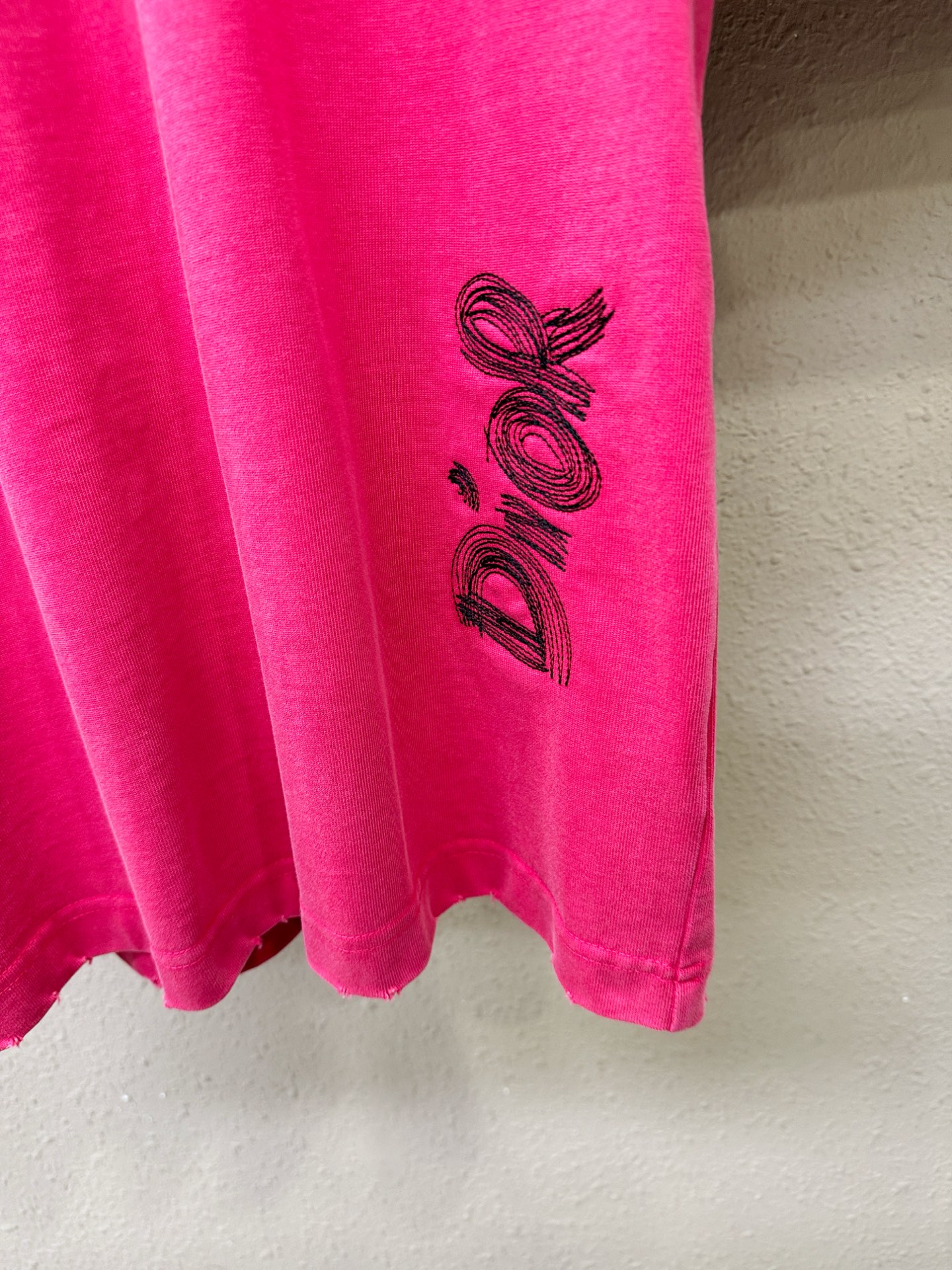 最大可穿240斤 Dior迪奥 2026新款短袖T恤！走秀图案时尚休闲短袖T恤衫！设计logo设计！45