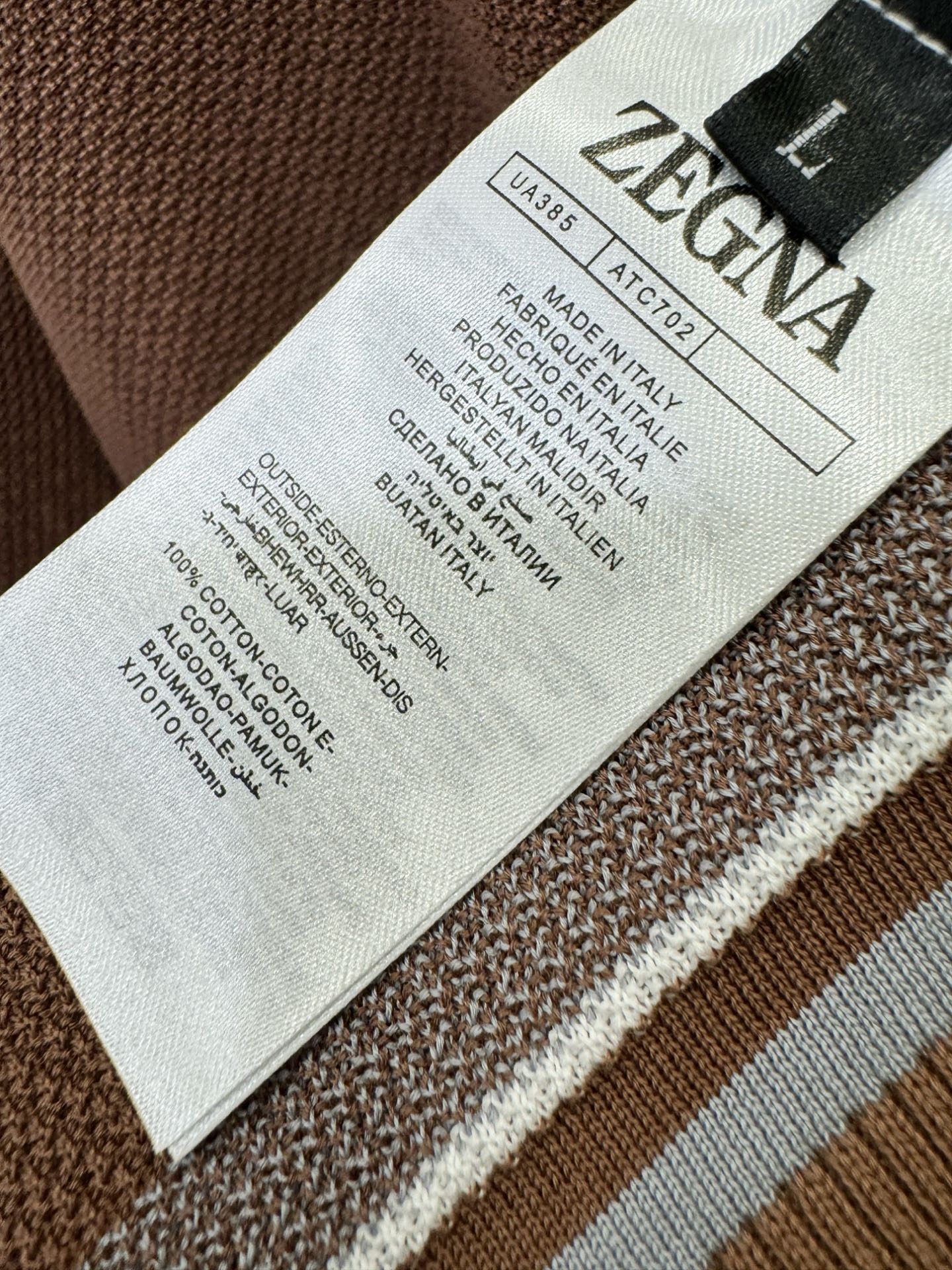 Ermenegildo zeg*a杰*亚 2026春夏新品针织短袖，进口针织面料，手感柔软。顶级进口私货