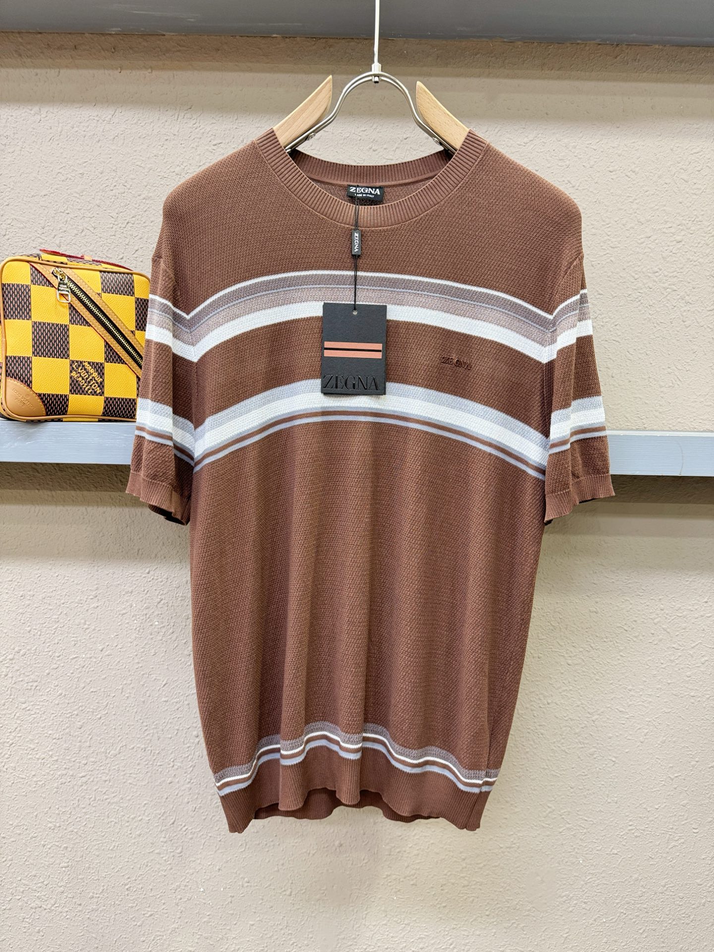 Ermenegildo zeg*a杰*亚 2026春夏新品针织短袖，进口针织面料，手感柔软。顶级进口私货